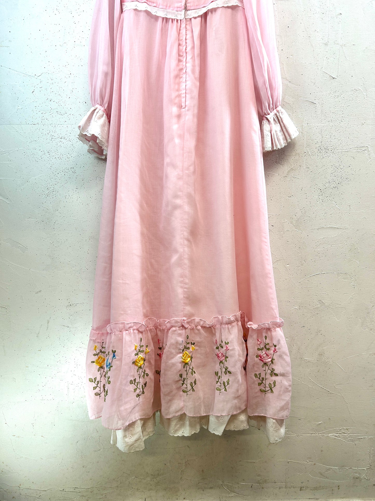'70s Vintage Dress [E32546]