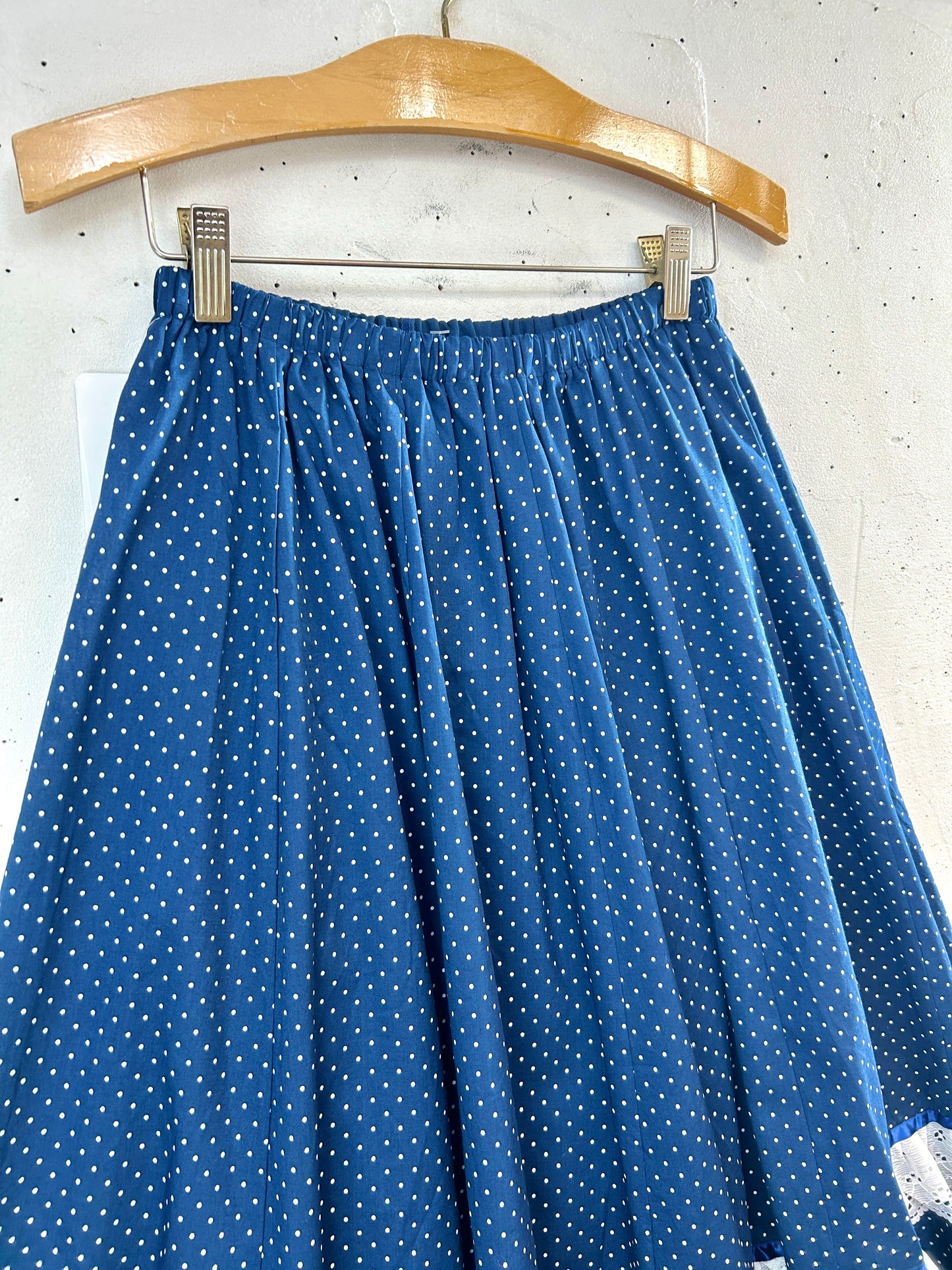 ’70s Vintage Patchwork Skirt 〜carefree fashions〜MADE IN USA[H33531]