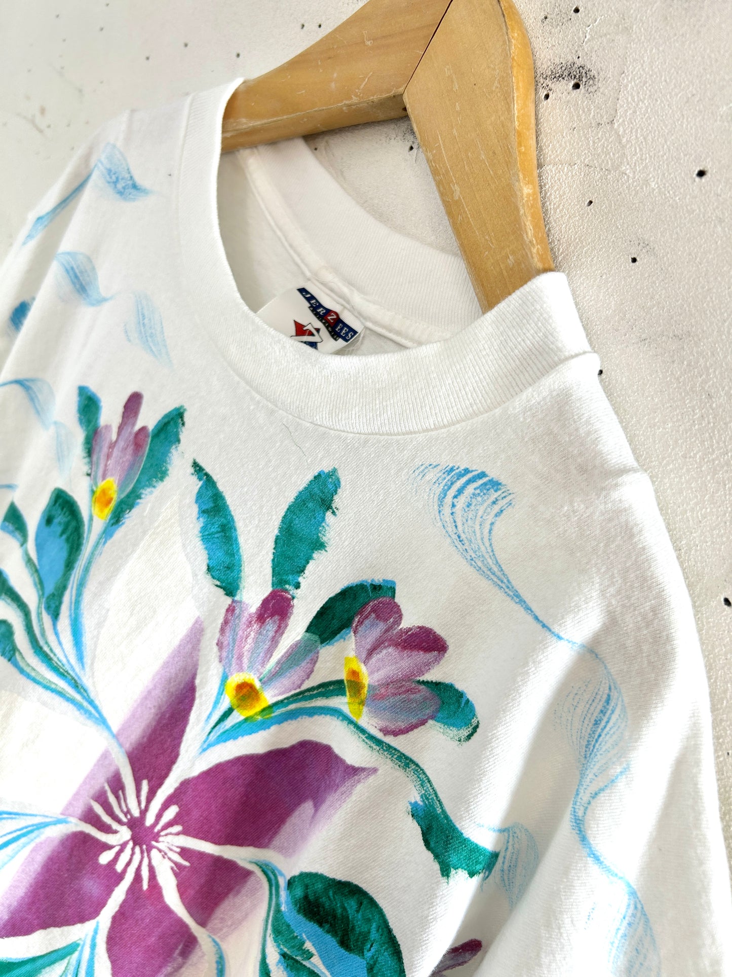 Vintage Hand Painted T-Shirt 〜 JERZEES 〜  [G32922]
