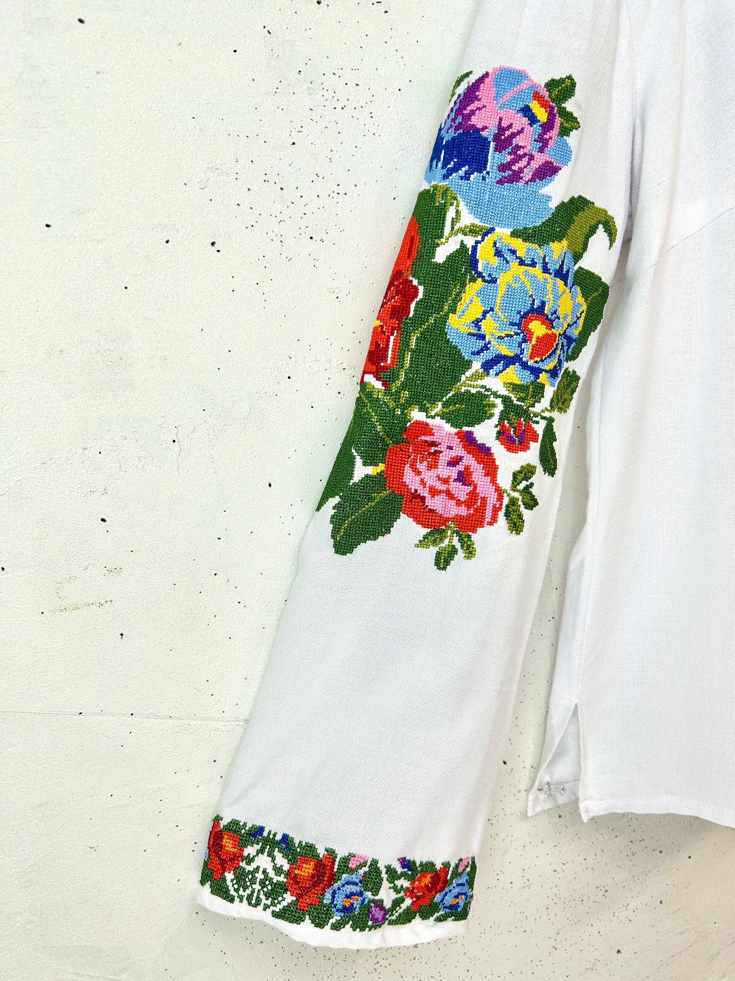 Vintage Embroidery Blouse [G33157]