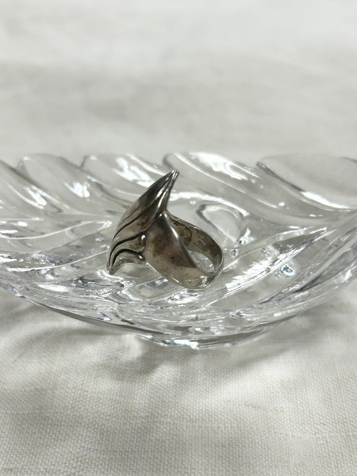 Vintage 925 Silver Ring[J30412]