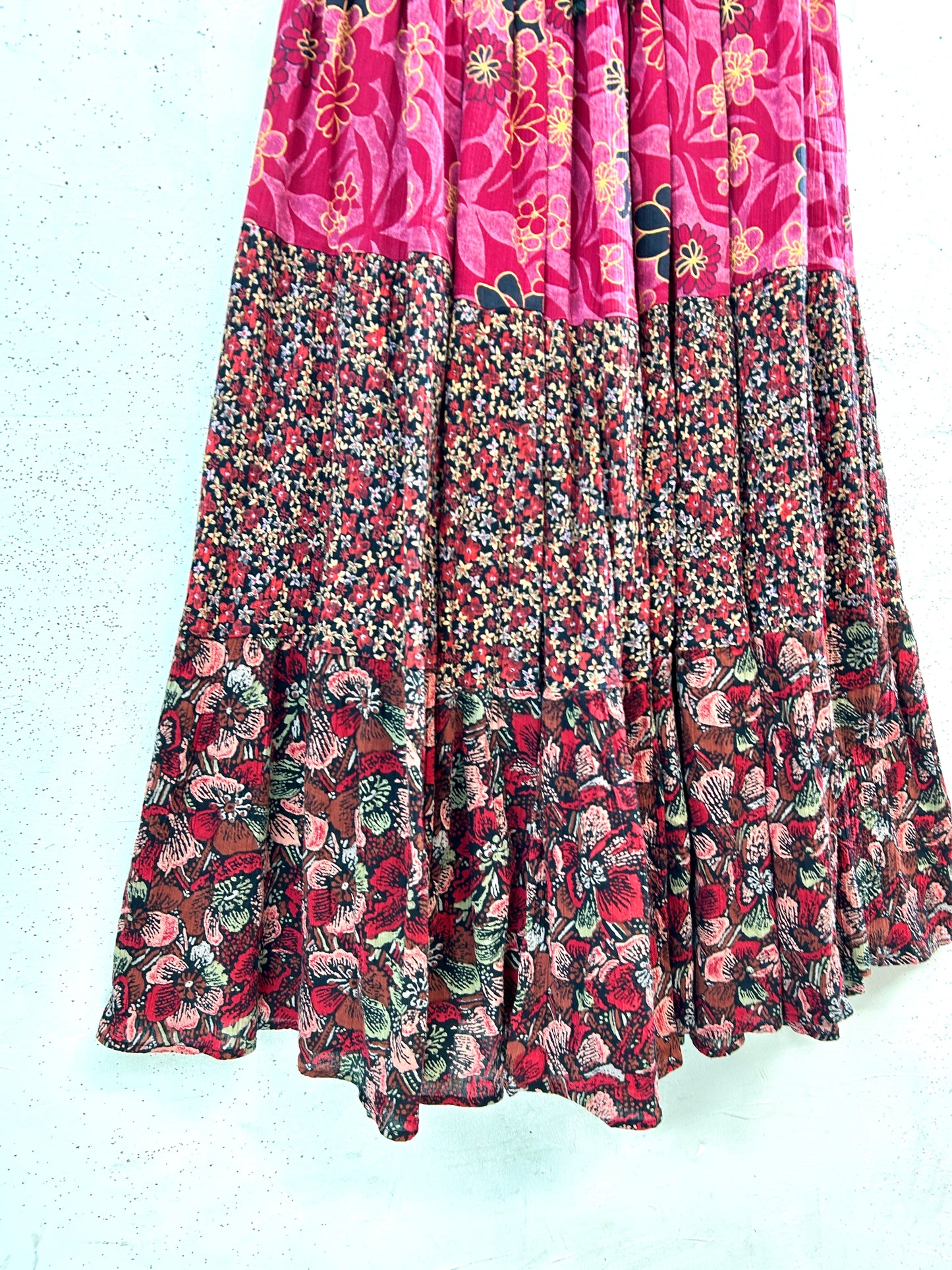 Vintage Tired Skirt [E32278]