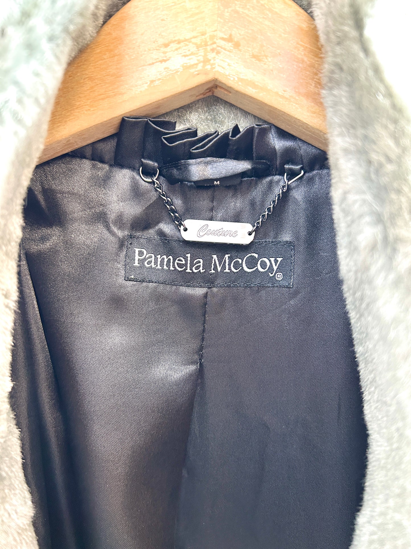 Vintage Eco Fur Coat [K30934]