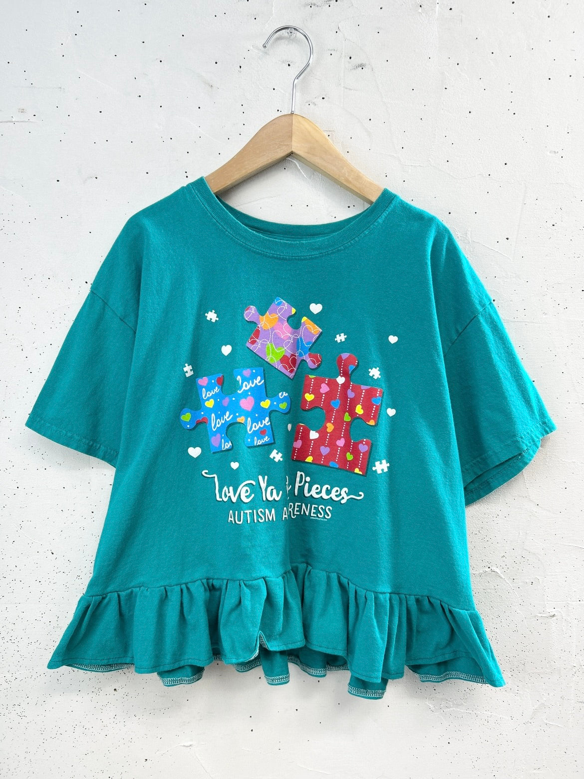 Vintage T Shirt 〜Funny dot CRAZY〜 [E32301]