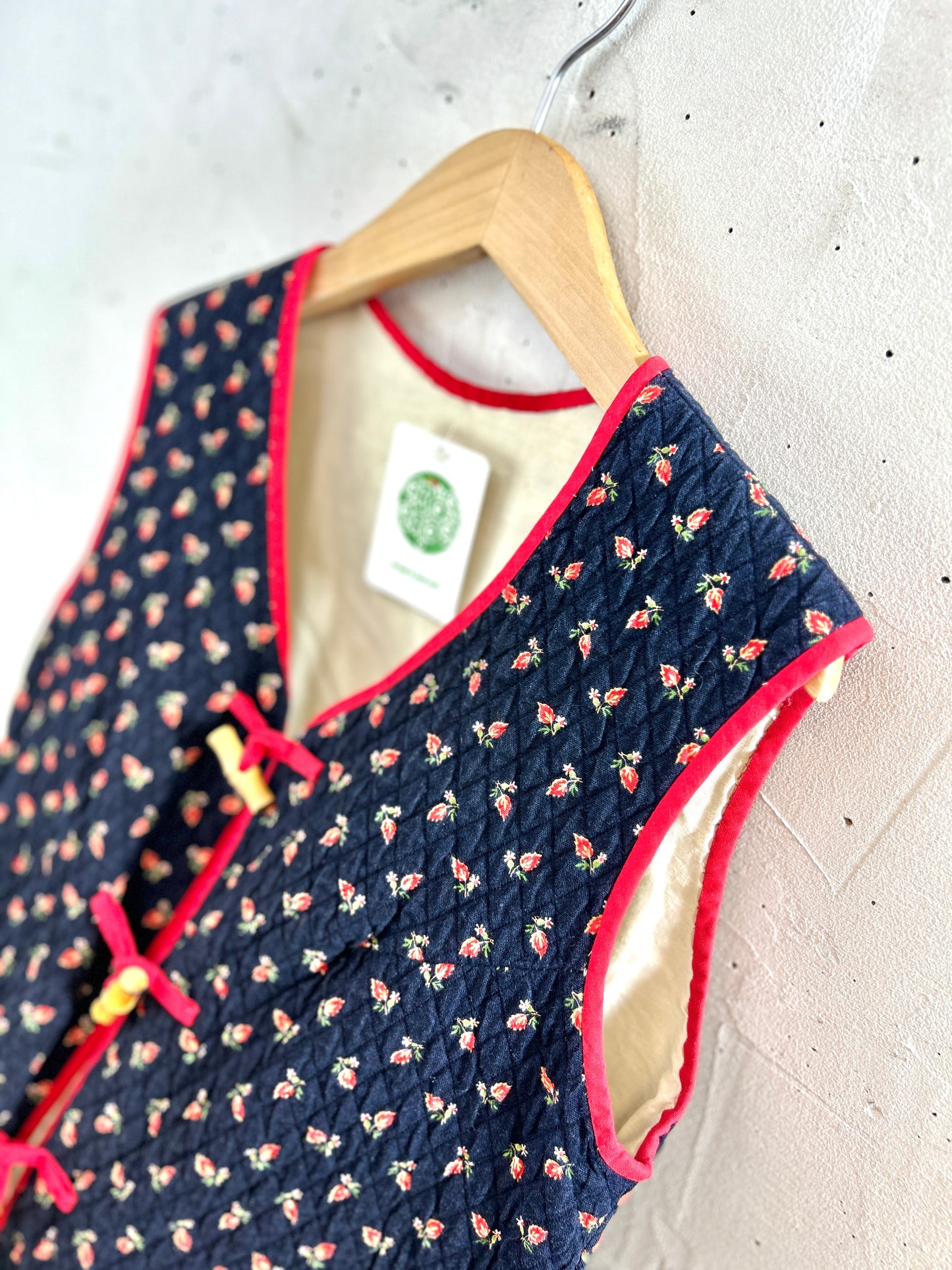 Vintage Quilting Vest [I30360]