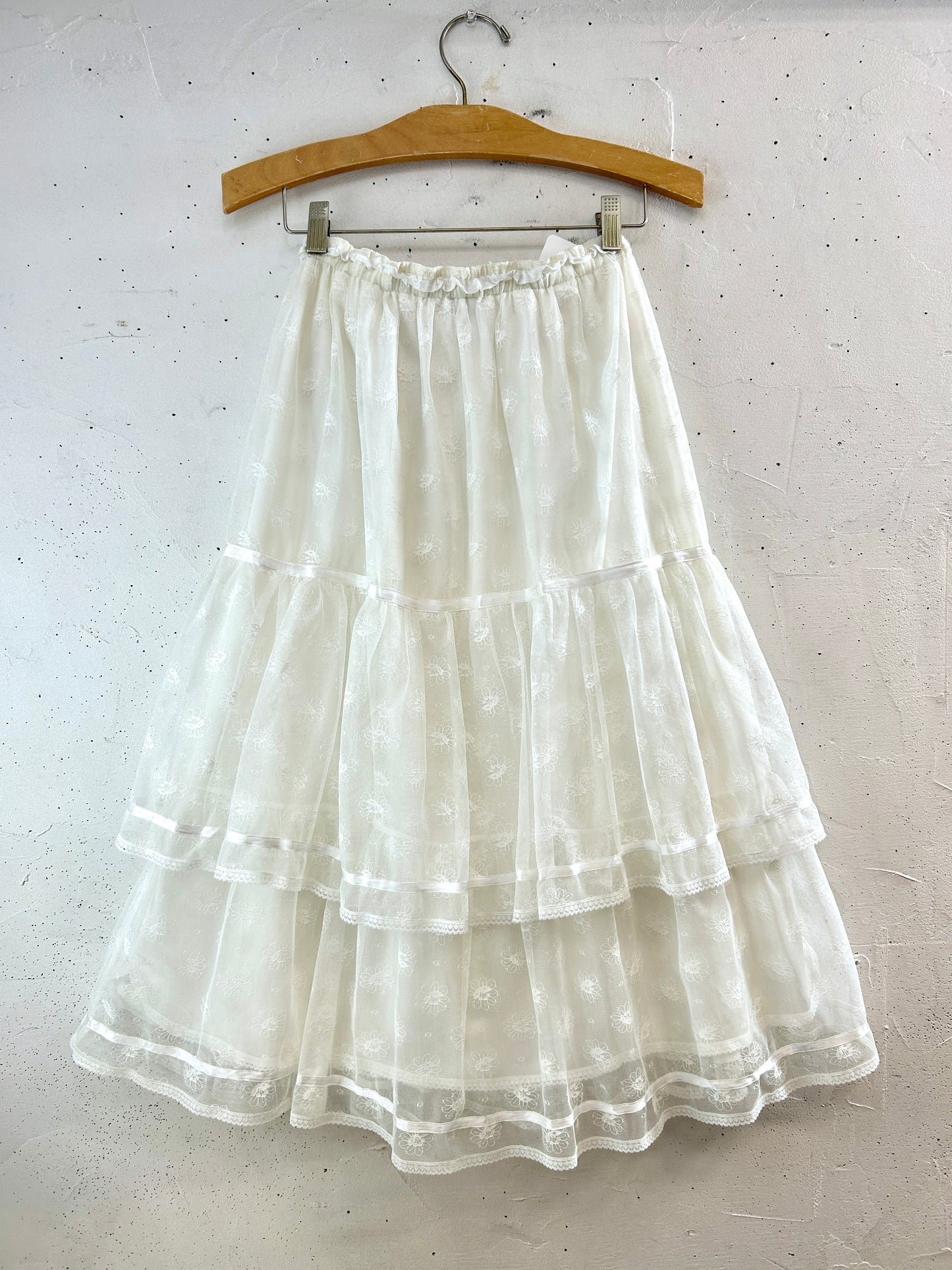Vintage Tiered Skirt [F32557]