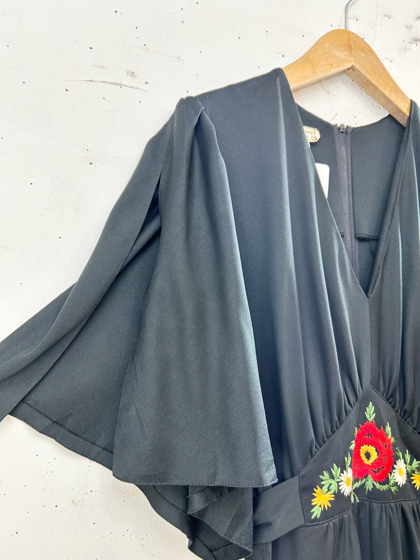 Vintage Flower Stitch Dress [H30905]