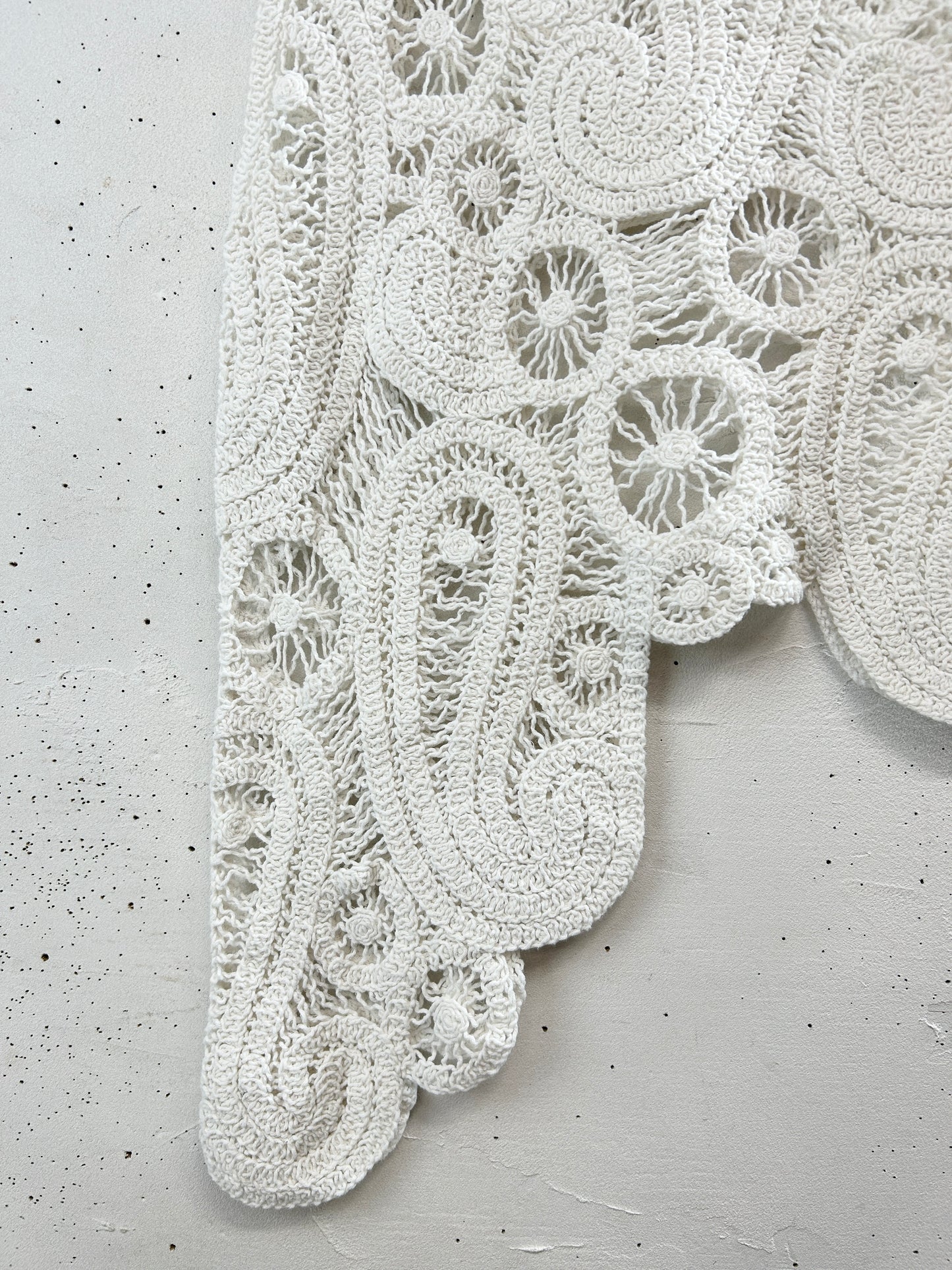 Vintage Crochet Vest [A31258]