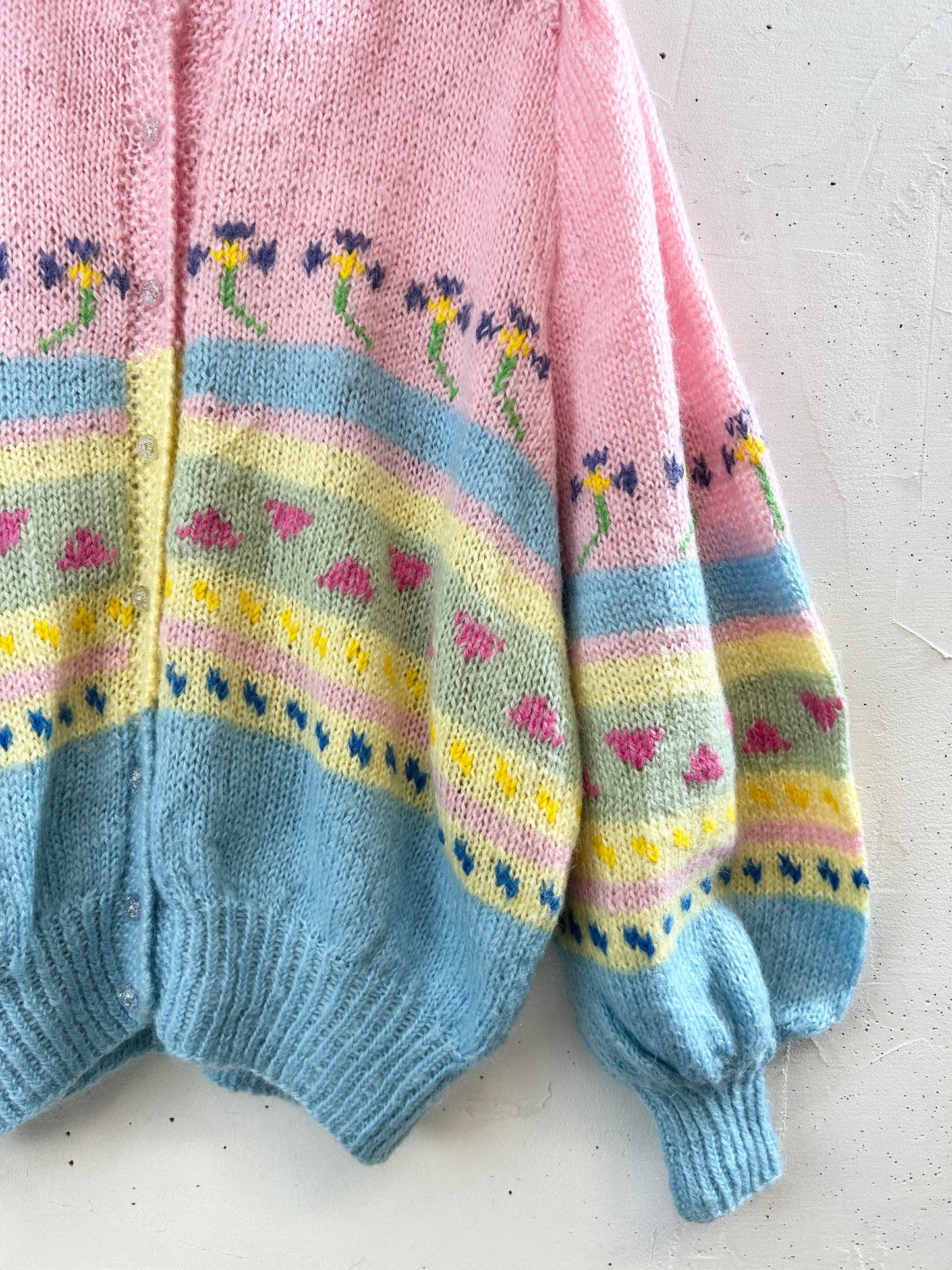 Vintage Mohair Cardigan [I30227]