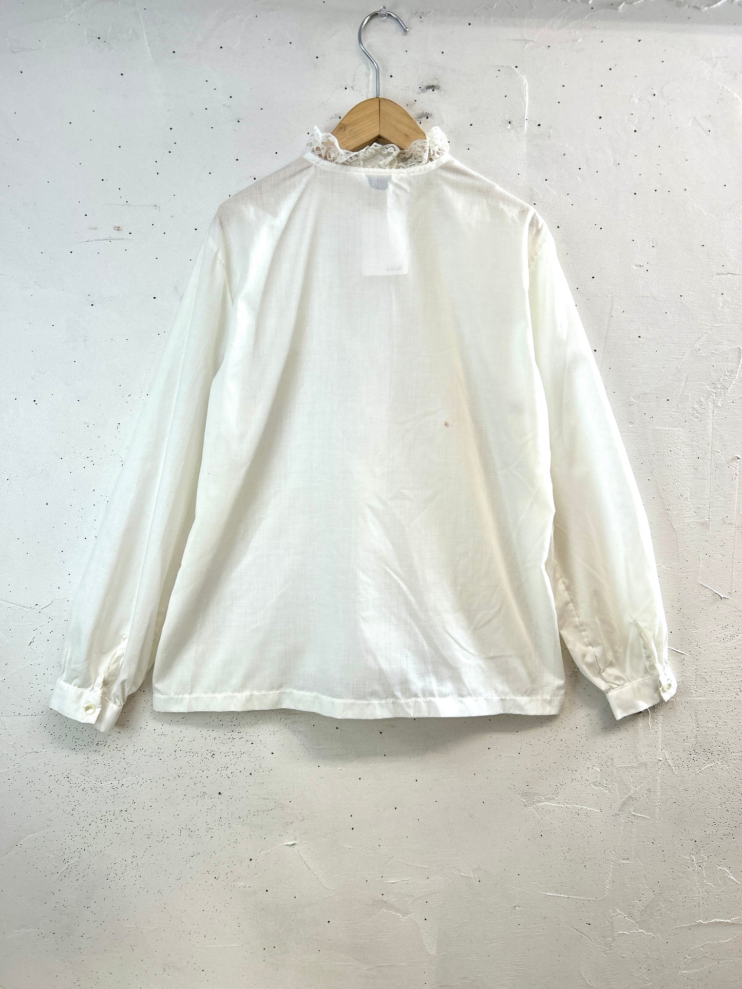 Vintage White Blouse [B31686]