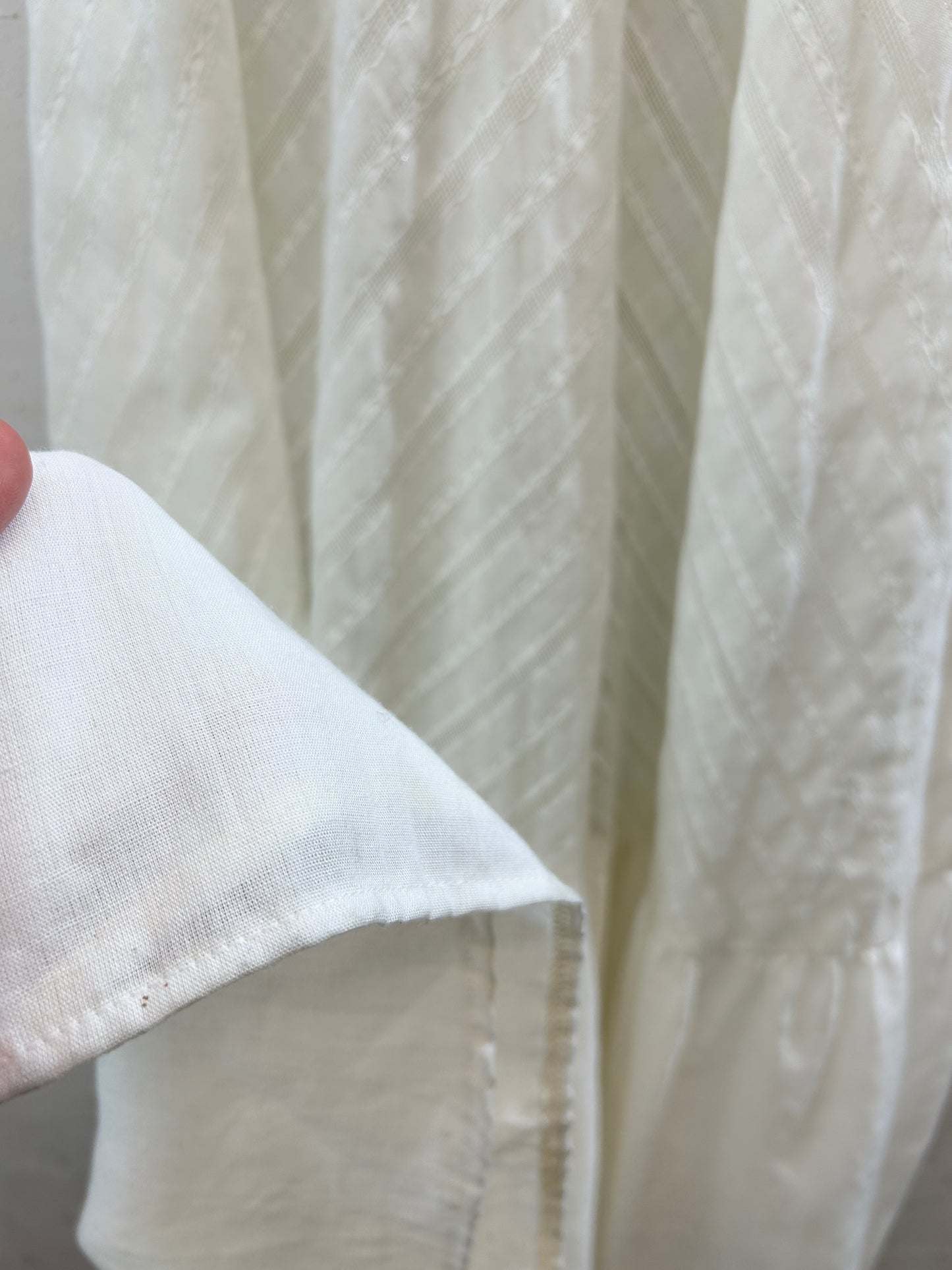 Vintage White Lace Dress [K30818]