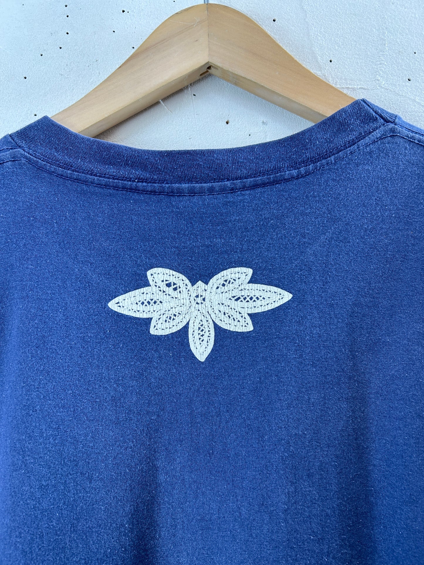 Vintage T SHIRT Yo Yo quilt [H30800]