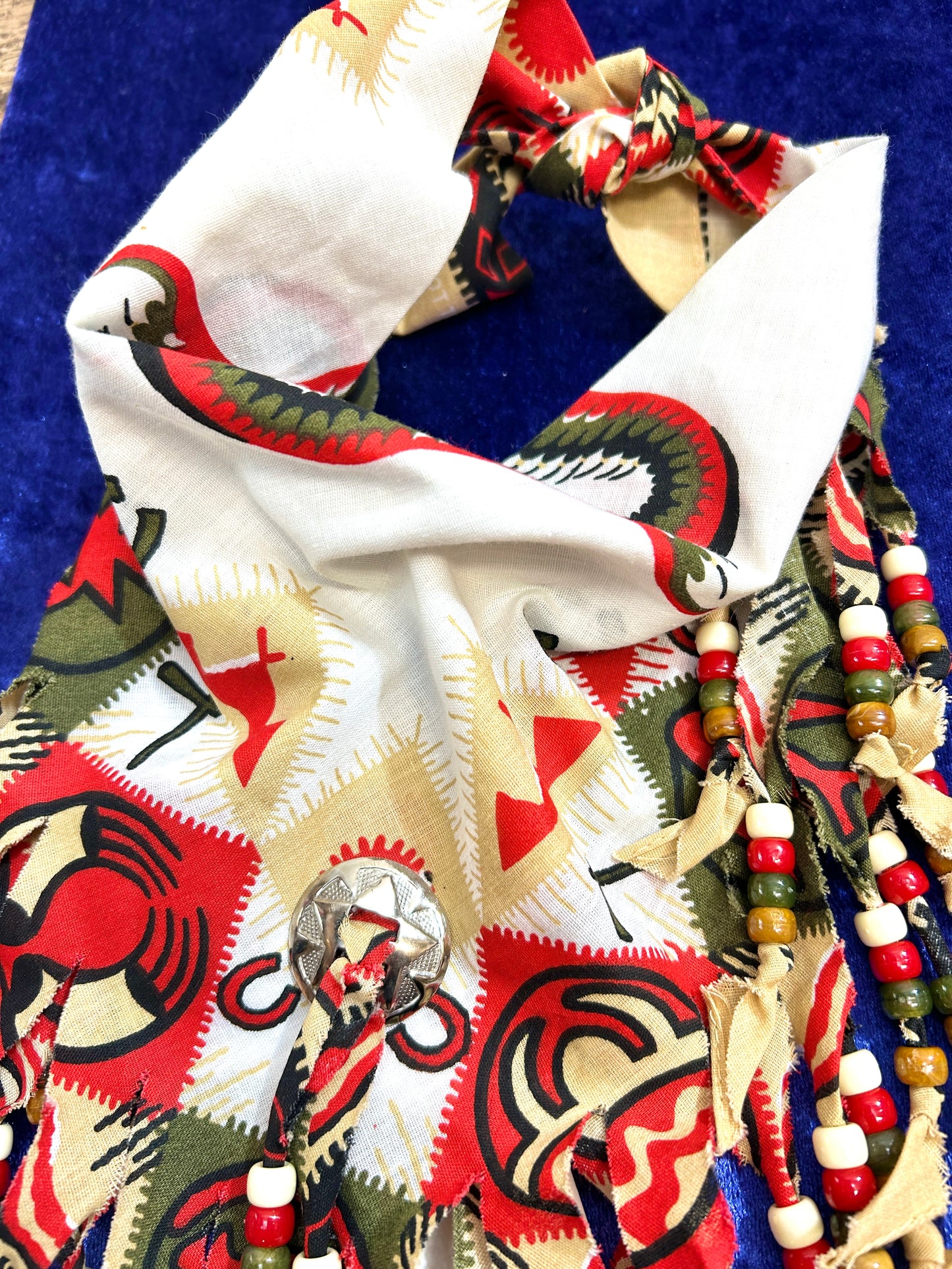 Vintage neck bandana [I30344]