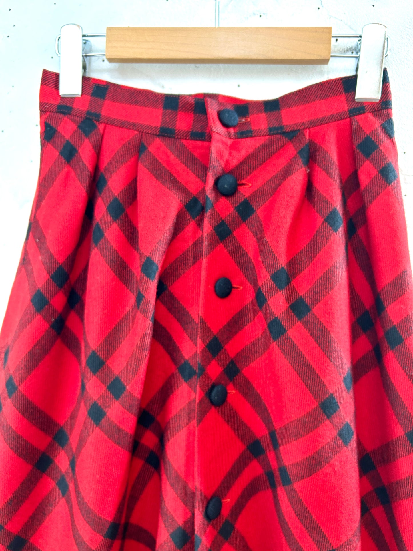 Vintage wool Skirt [J30514]
