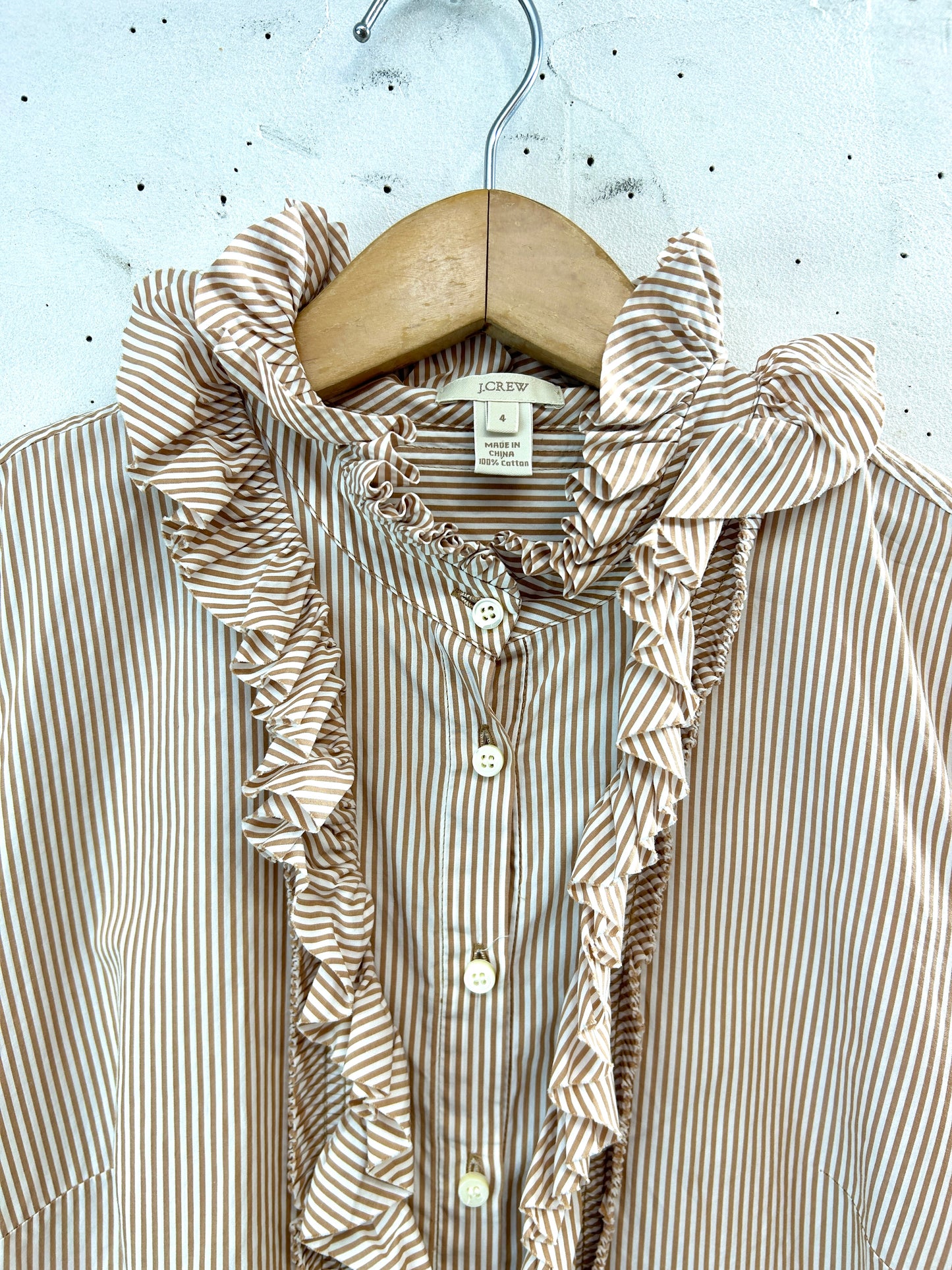Vintage Frills Shirt [B31699]