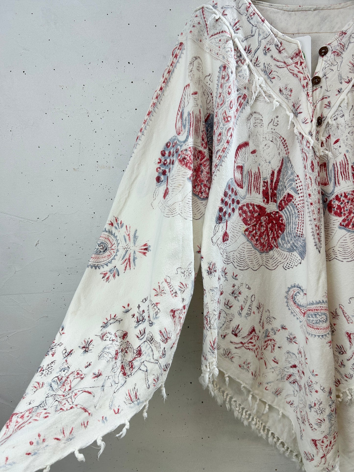 Vintage Cotton Tops Oriental [H30947]