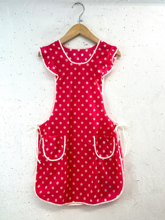 Vintage Dot Apron [A31406]