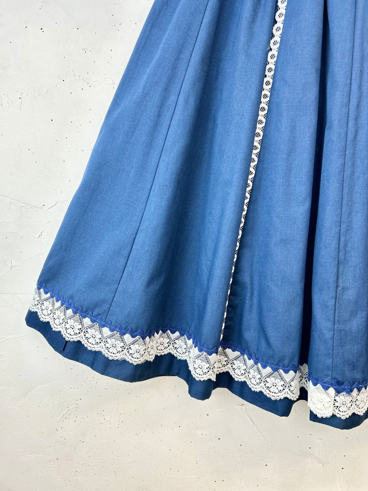 ’70s Patchwork Skirt Reversible [H30864]