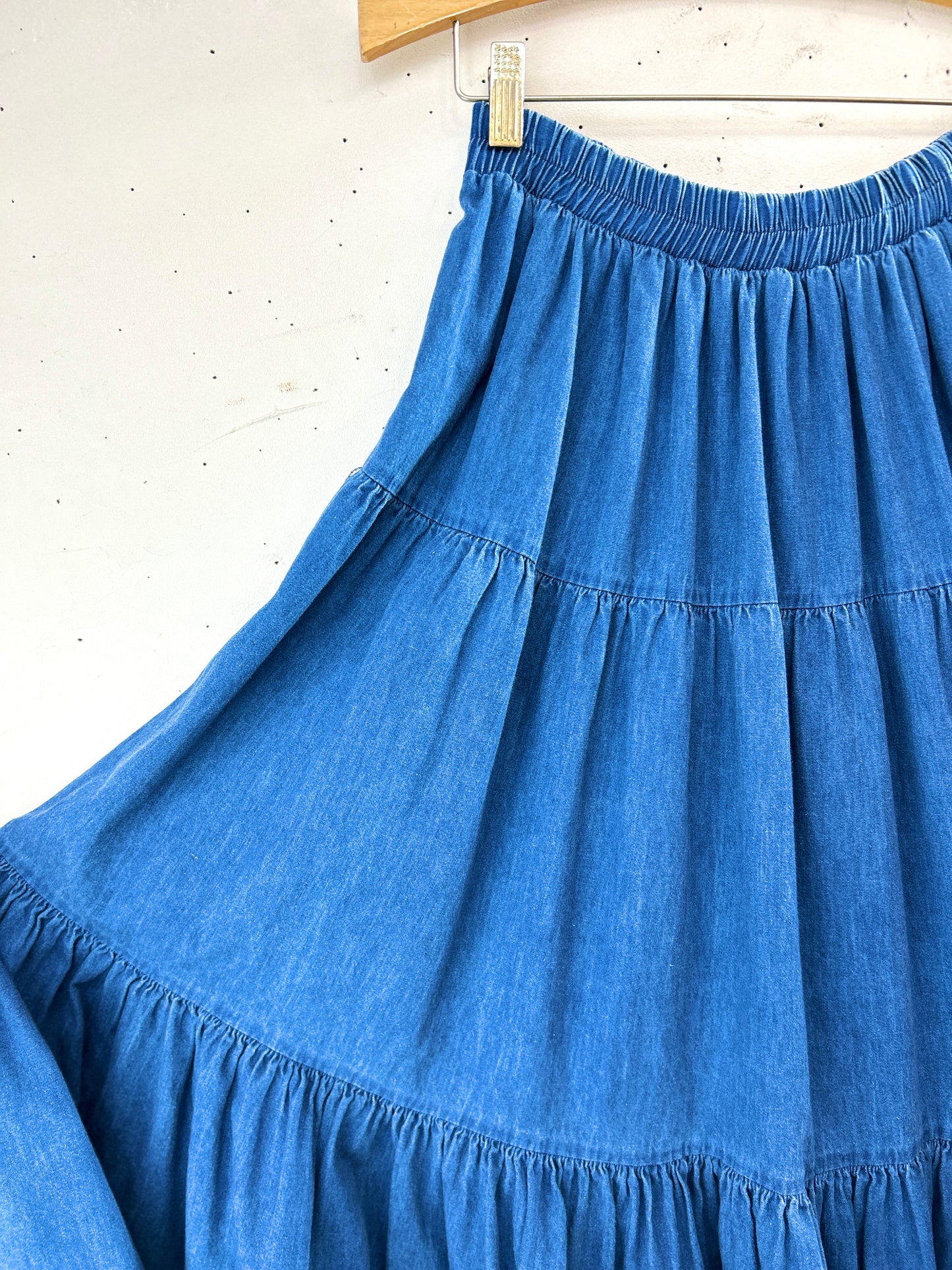 Vintage Denim Skirt MADE IN USA [B31543]