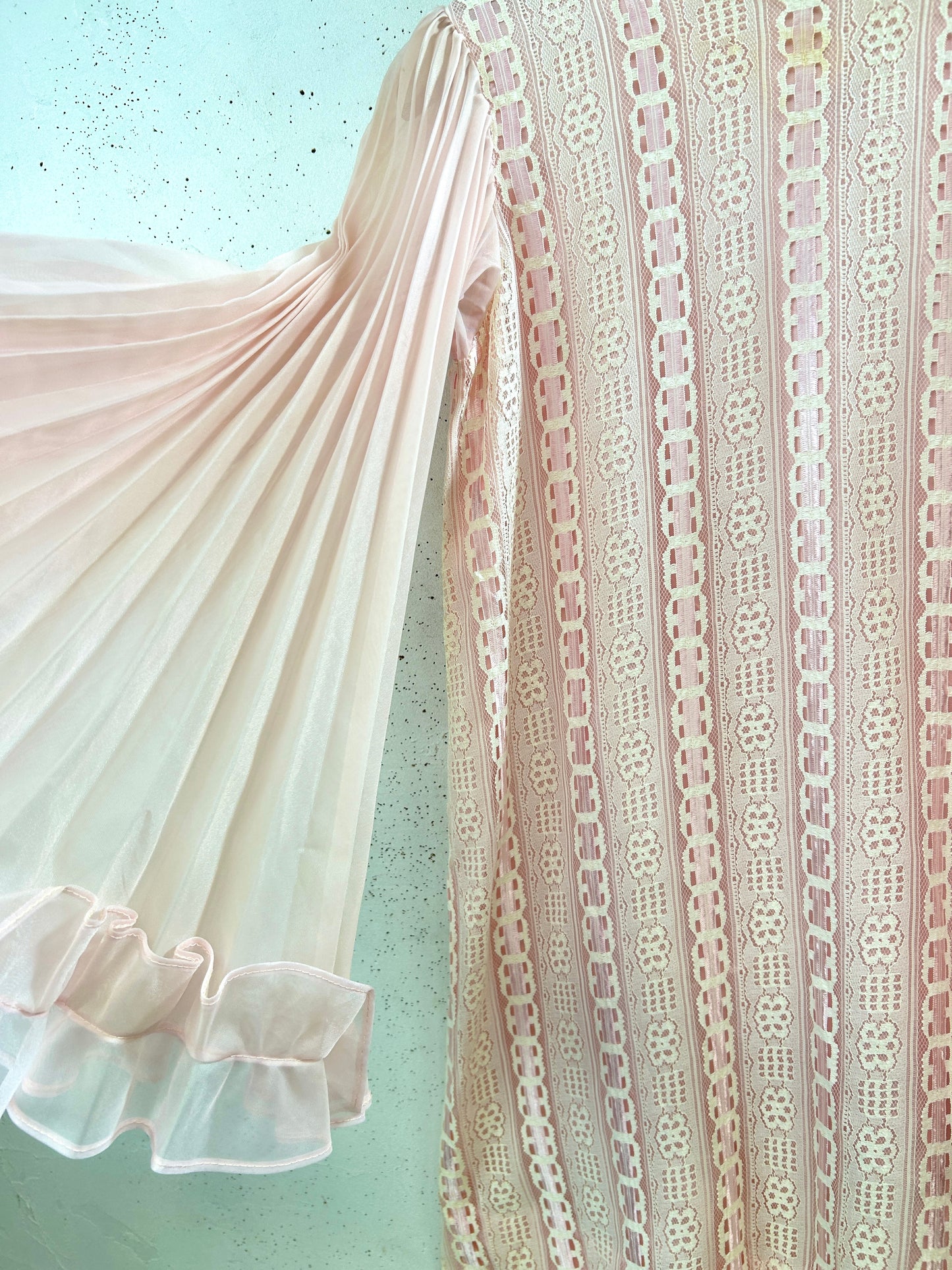 60s Vintage Lace Top [H33368]