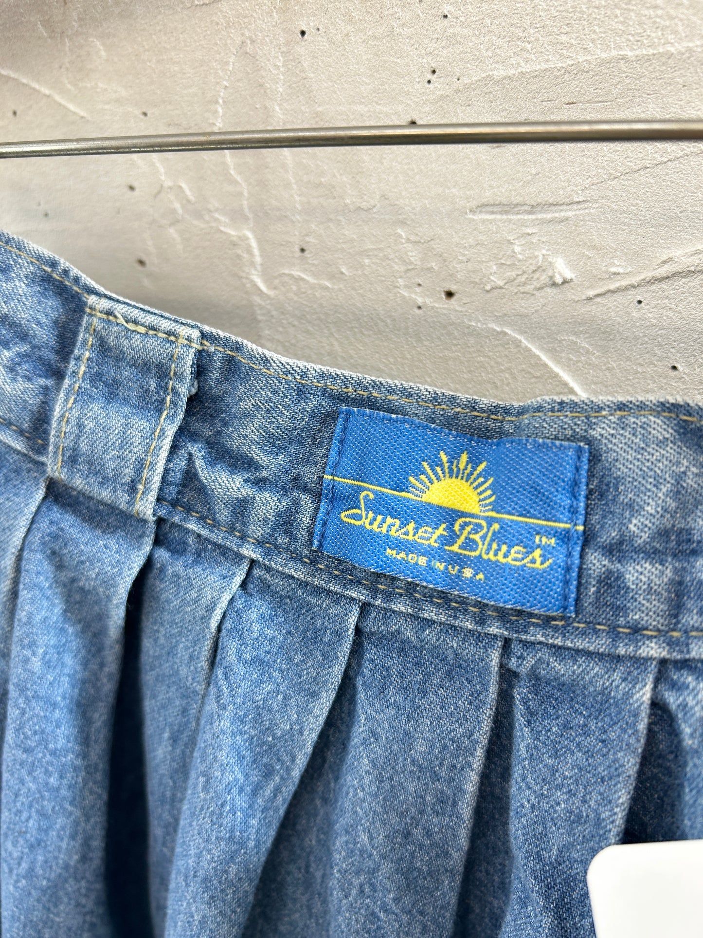 Vintage Denim Skirt 〜 MADE IN USA〜 [K30779]