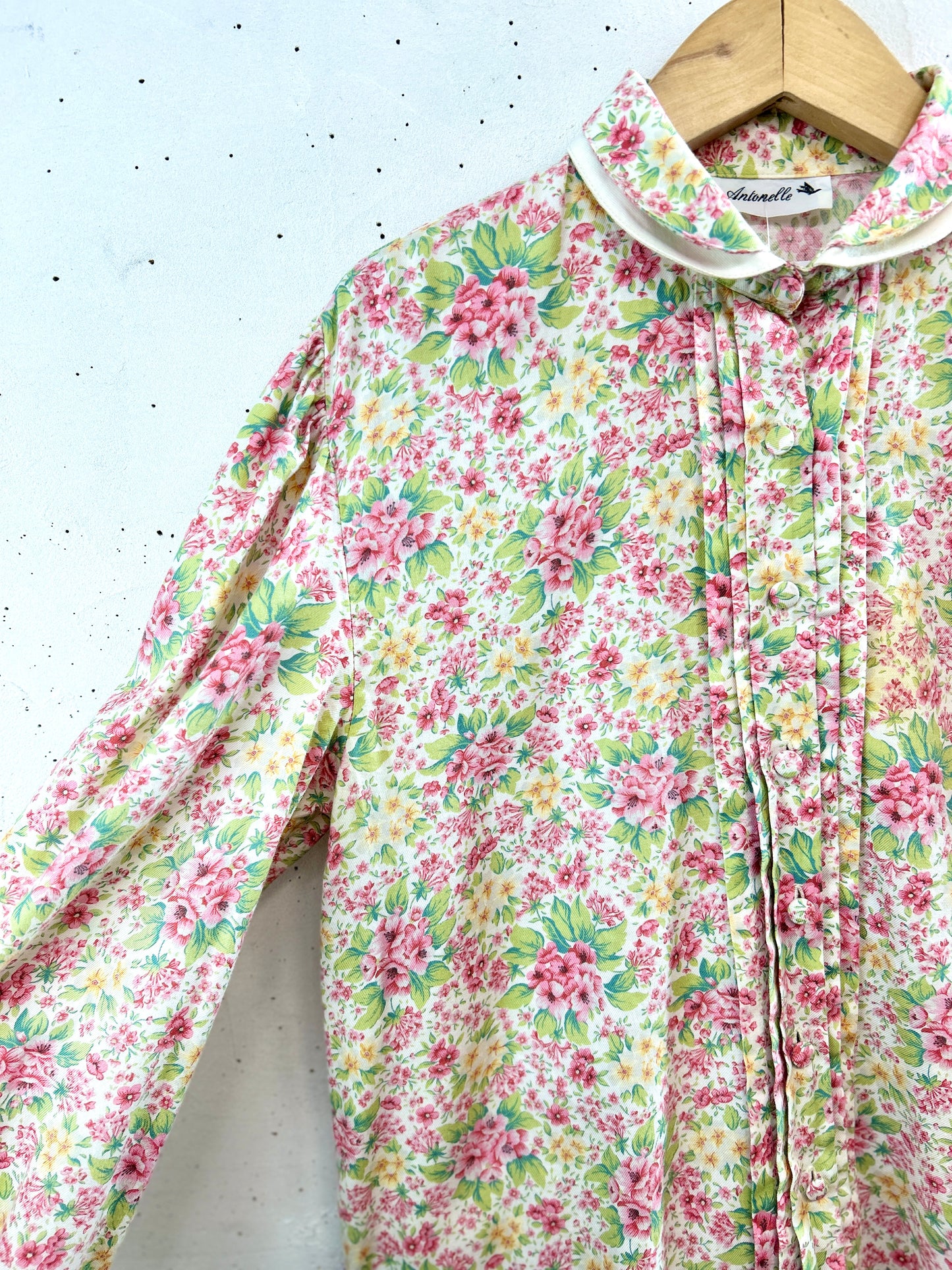Vintage Flower Blouse [L31138]