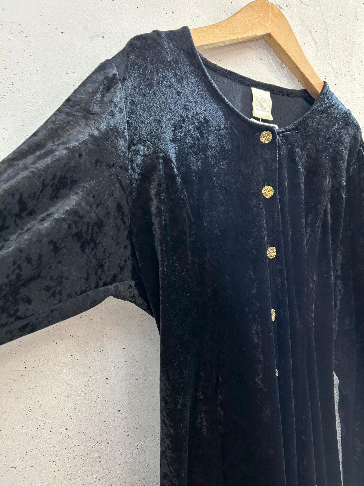 Vintage Velours Dress [J32453]