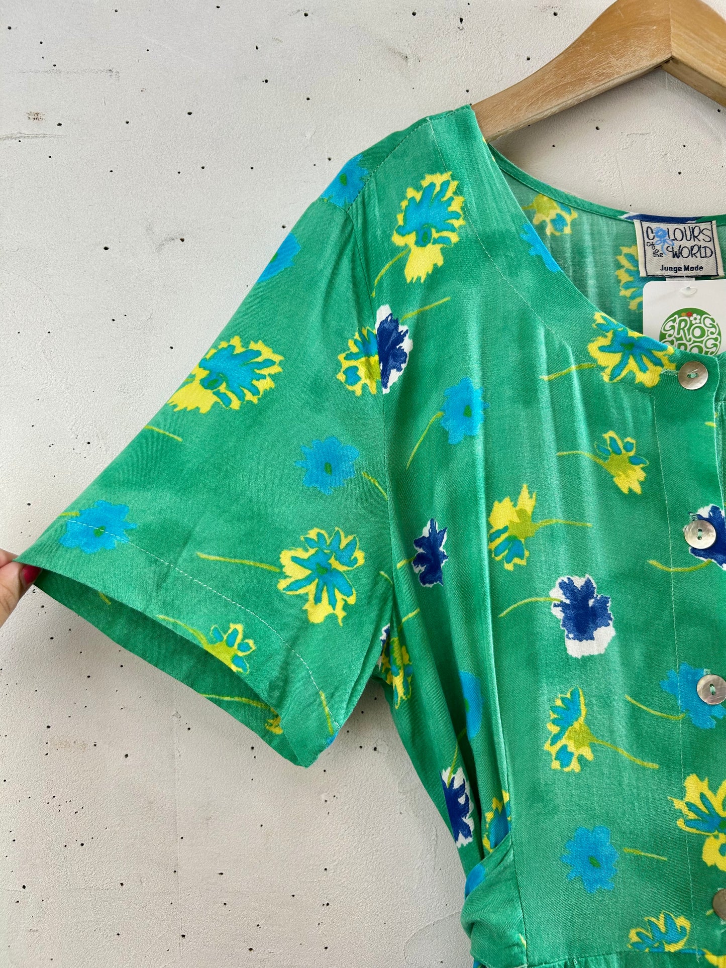 Vintage Viscose Dress [G30636]