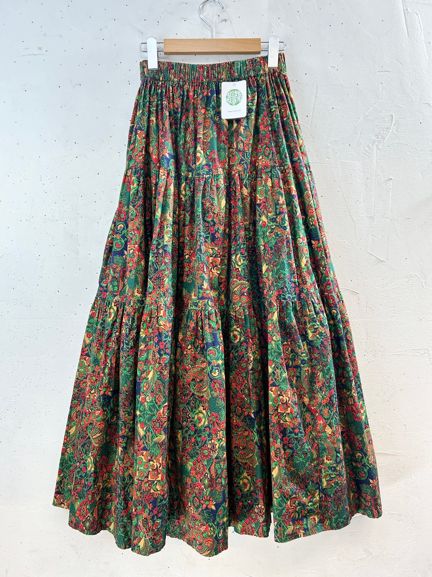 Vintage Tiered Skirt [H30856]