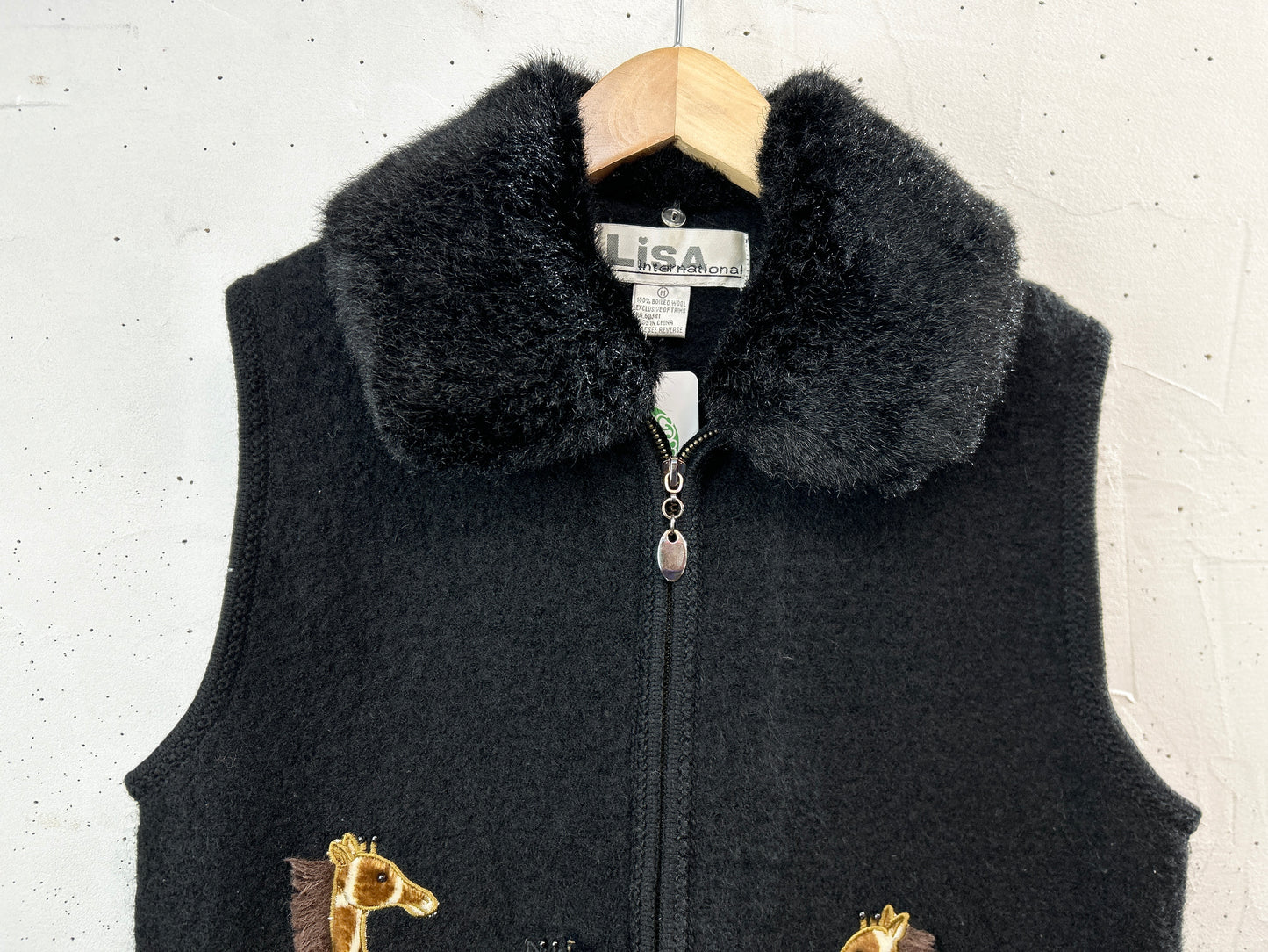 Vintage Wool Vest [B31520]
