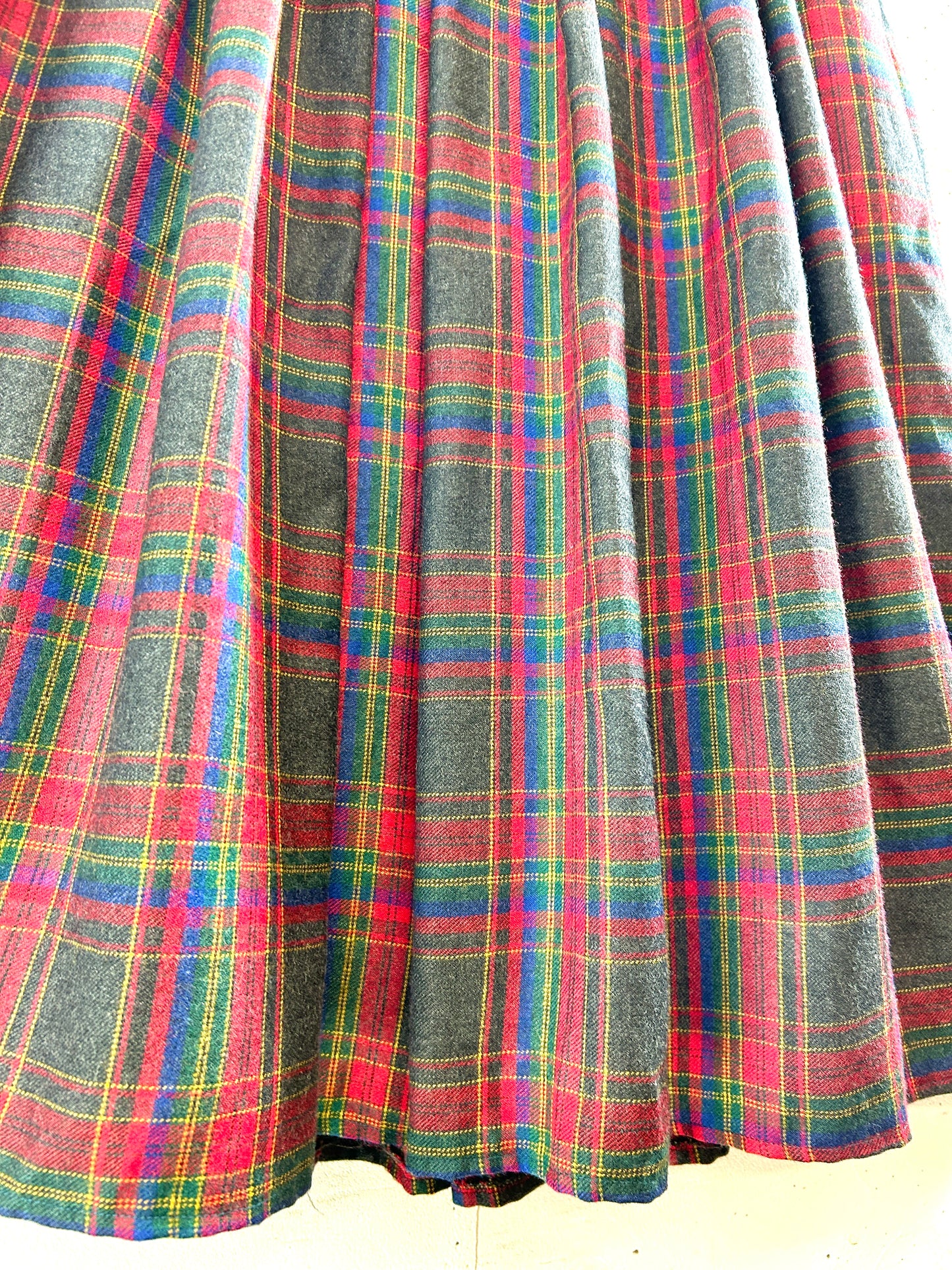 Vintage Check Skirt [L30941]