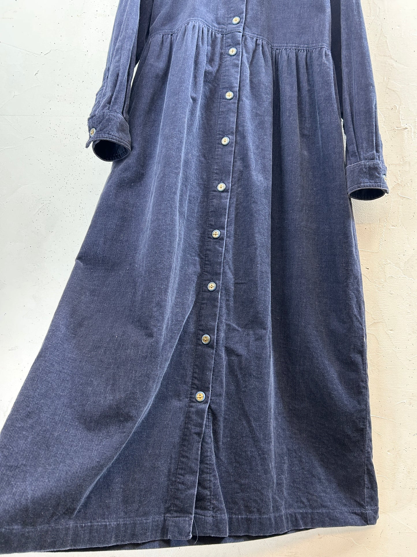 Vintage Corduroy Dress [I30200]