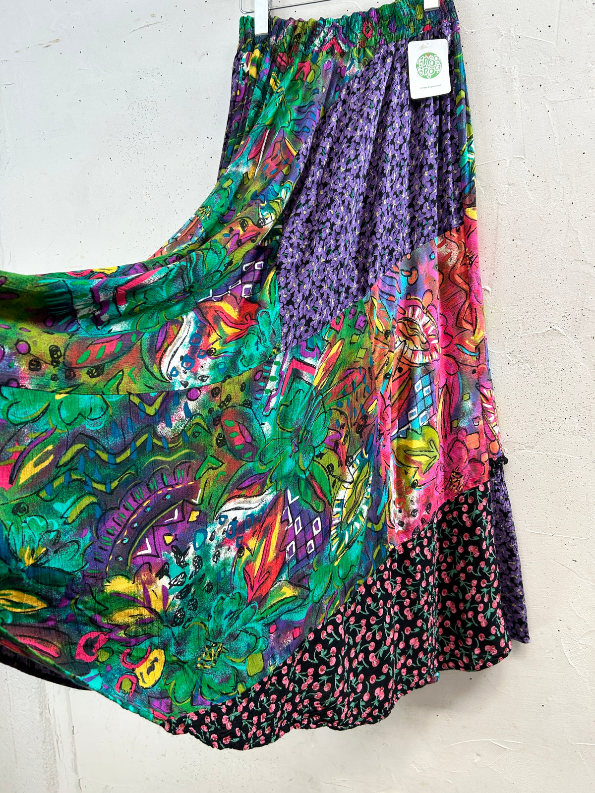 Vintage Tiered Skirt 〜 MADE IN CANADA〜 [J34306]