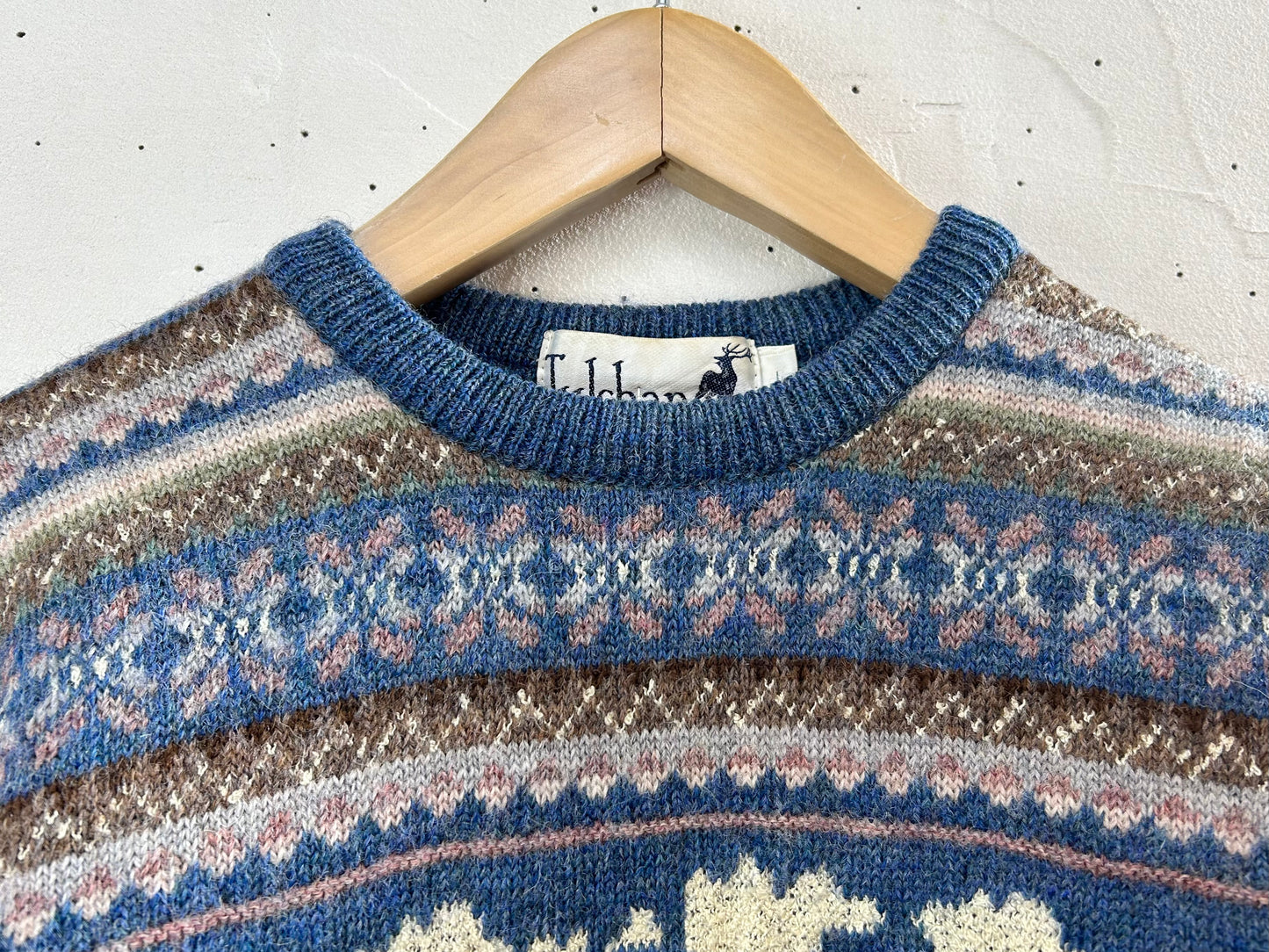 Vintage Knit Sweater [L29155]