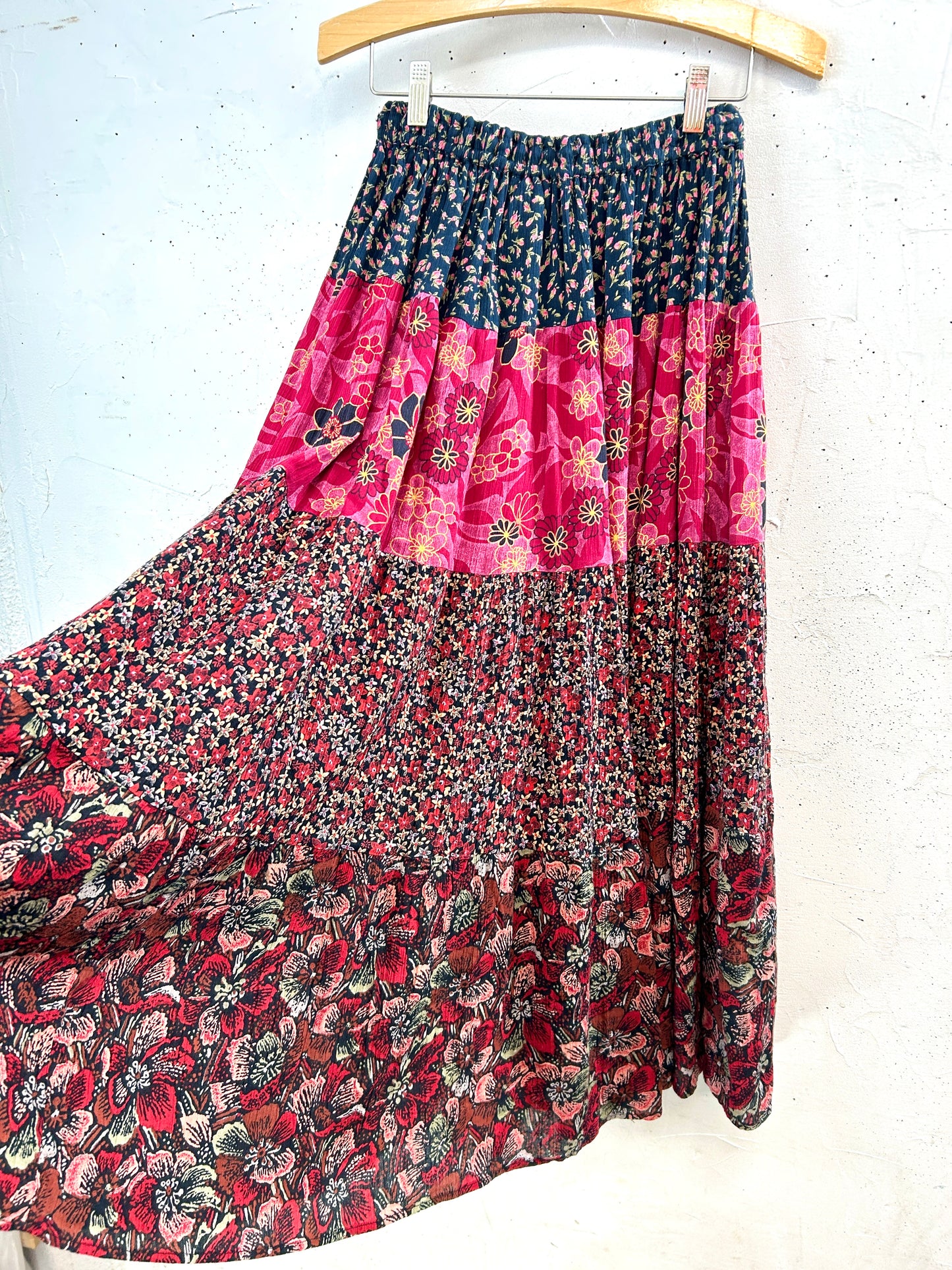 Vintage Tired Skirt [E32278]