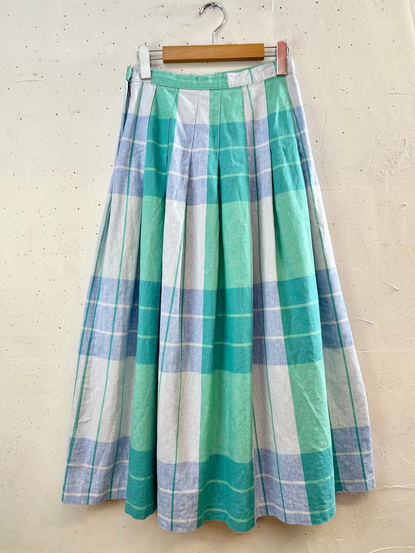 Vintage Plaid Skirt [G30724]