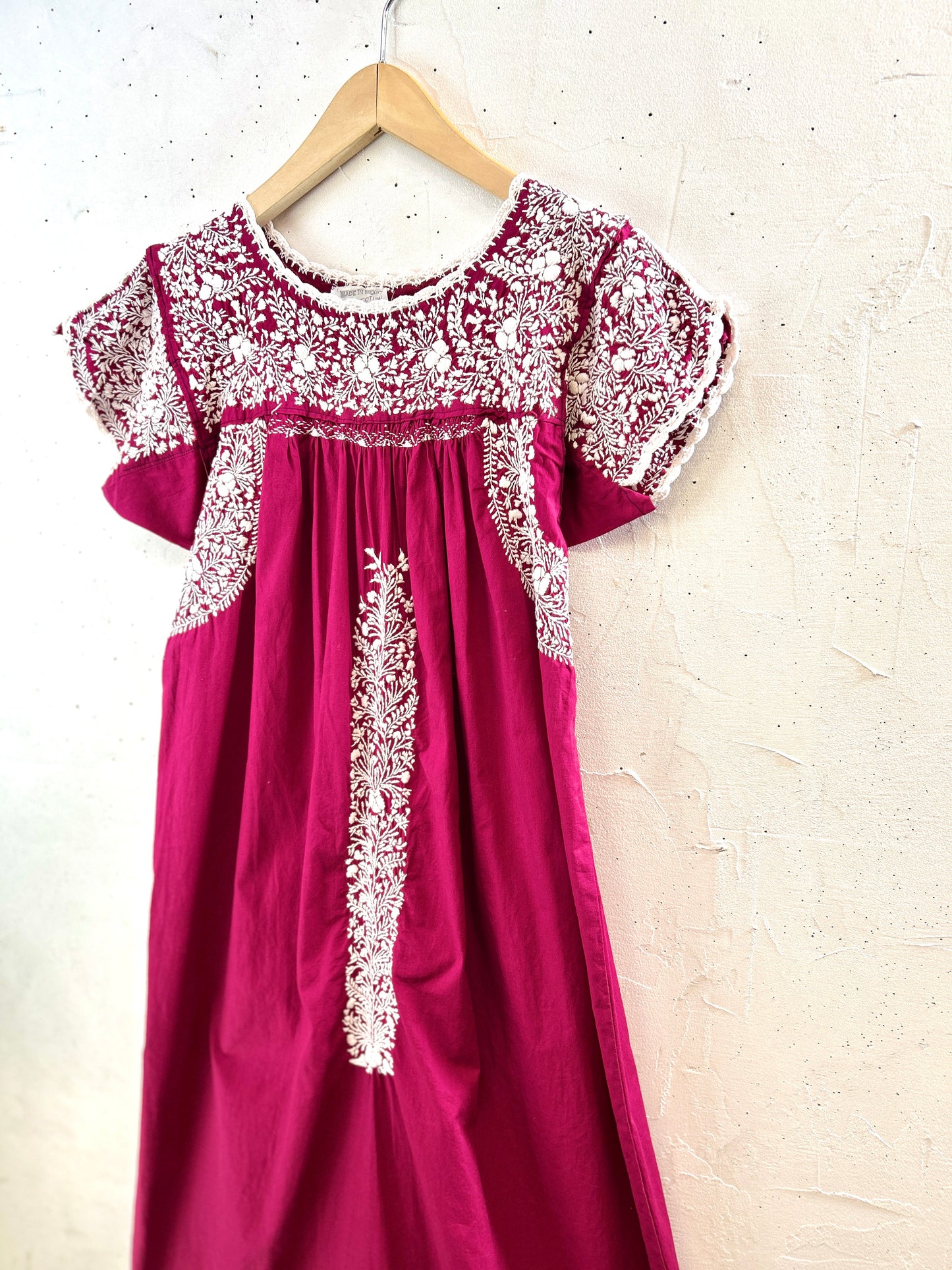 Vintage San Antonino Embroidery Dress MADE IN MEXICO [H30816]