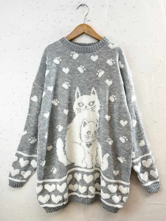 Vintage Knit Sweater [J30439]