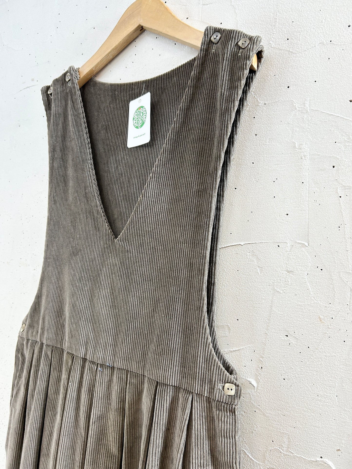 Vintage Corduroy Dress [J30470]