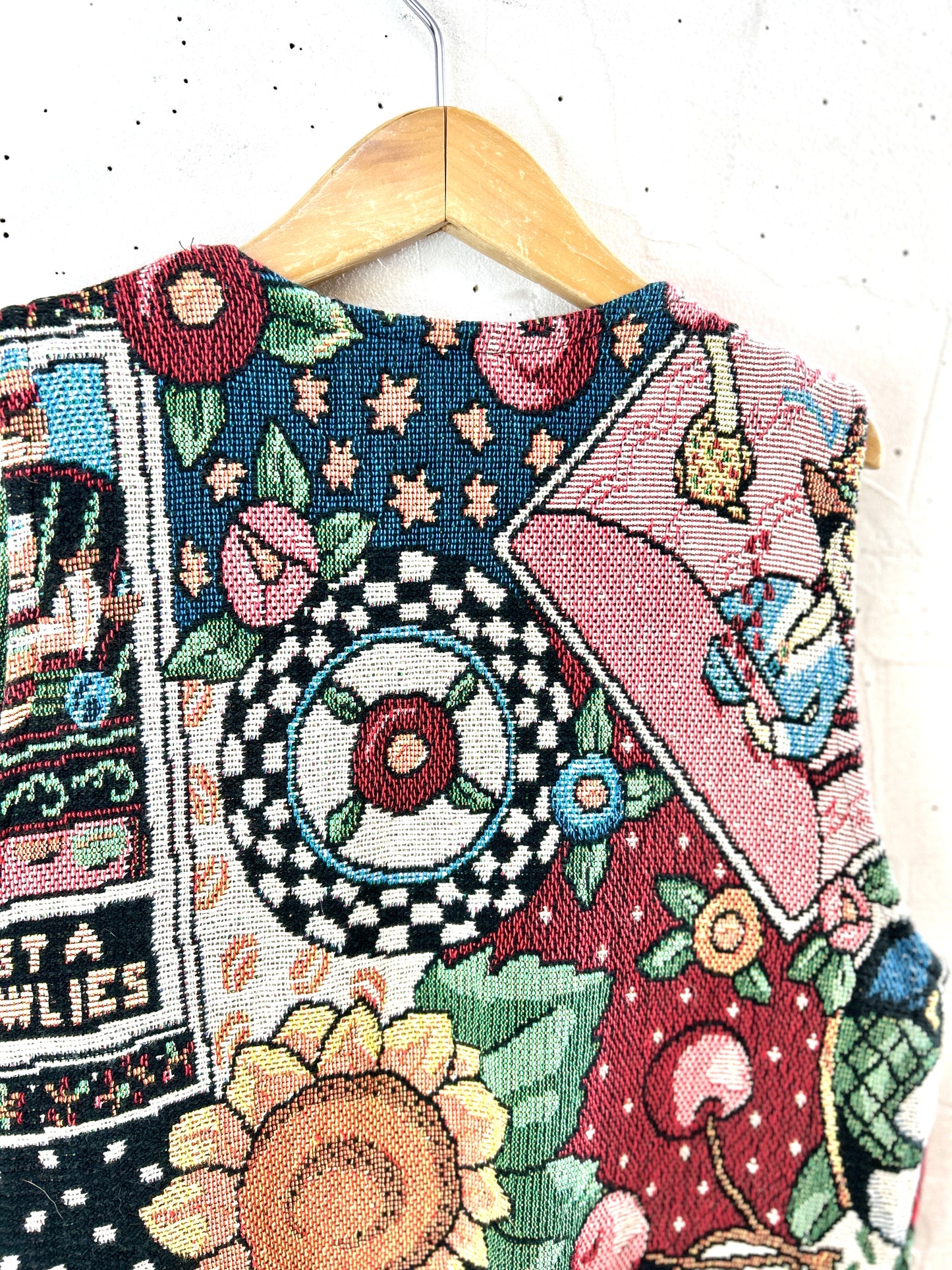 Vintage Rug Vest [H30933]