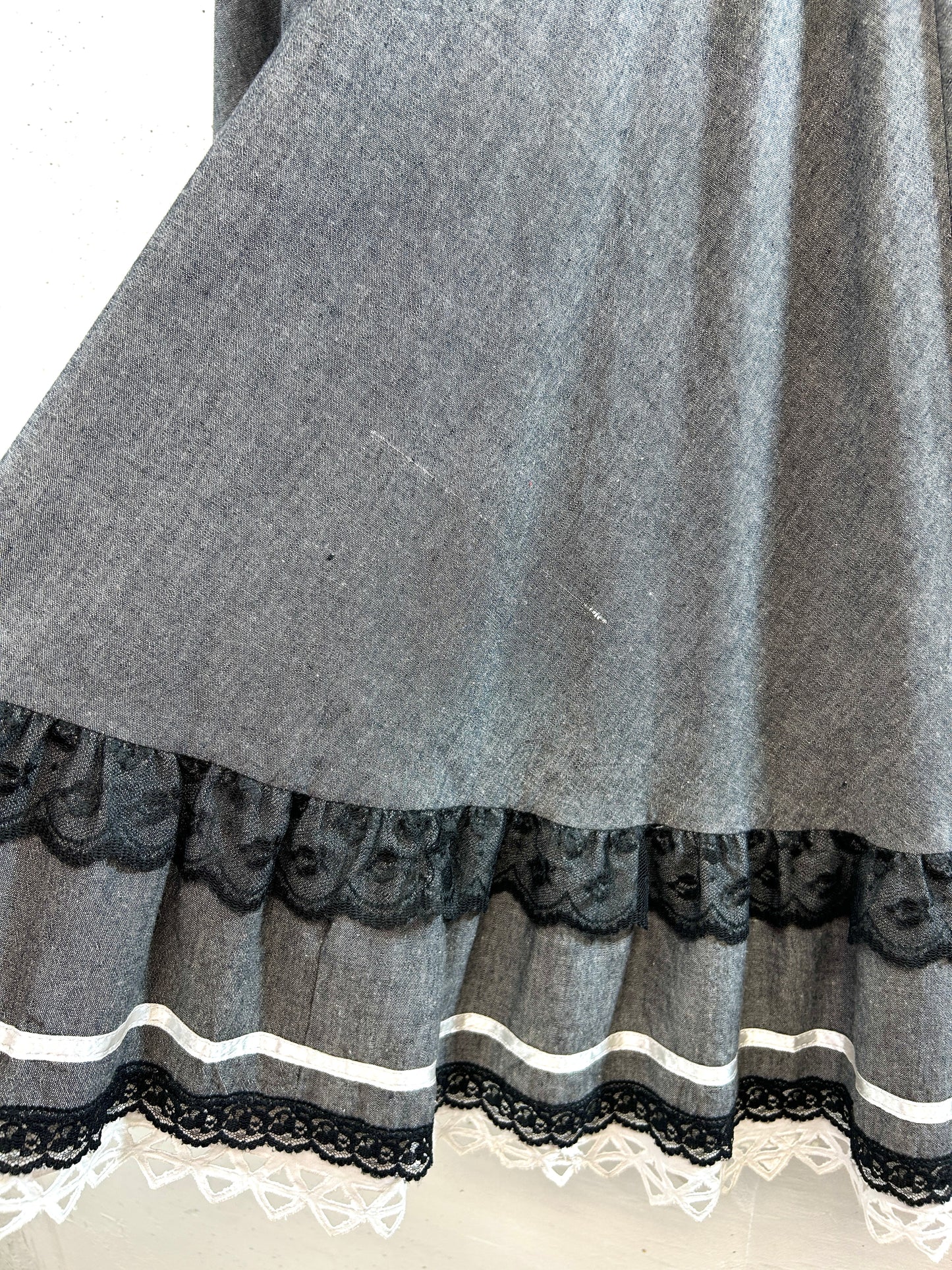 Vintage Tiered Skirt [D32163]