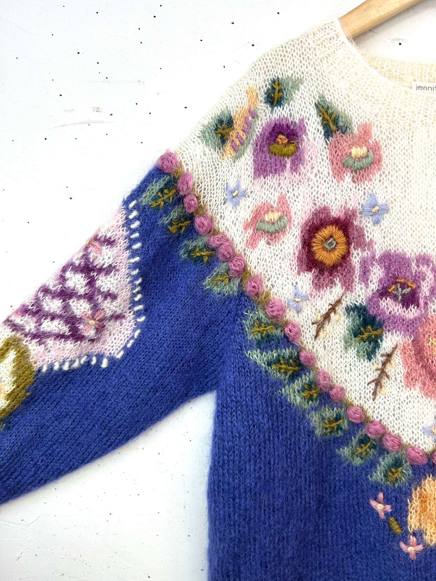 Vintage Mohair Knit Sweater [A31313]