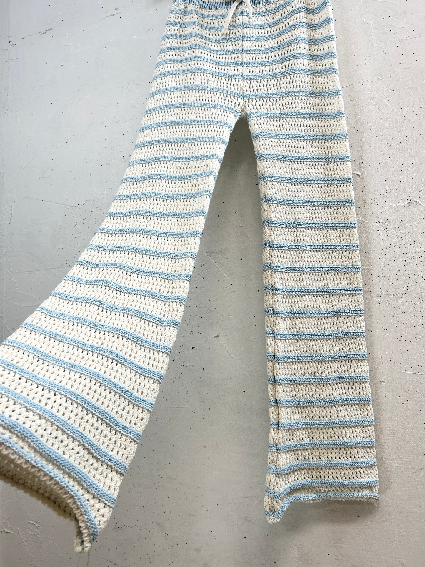 Vintage Crochet Pants Made in Italy [C31763]