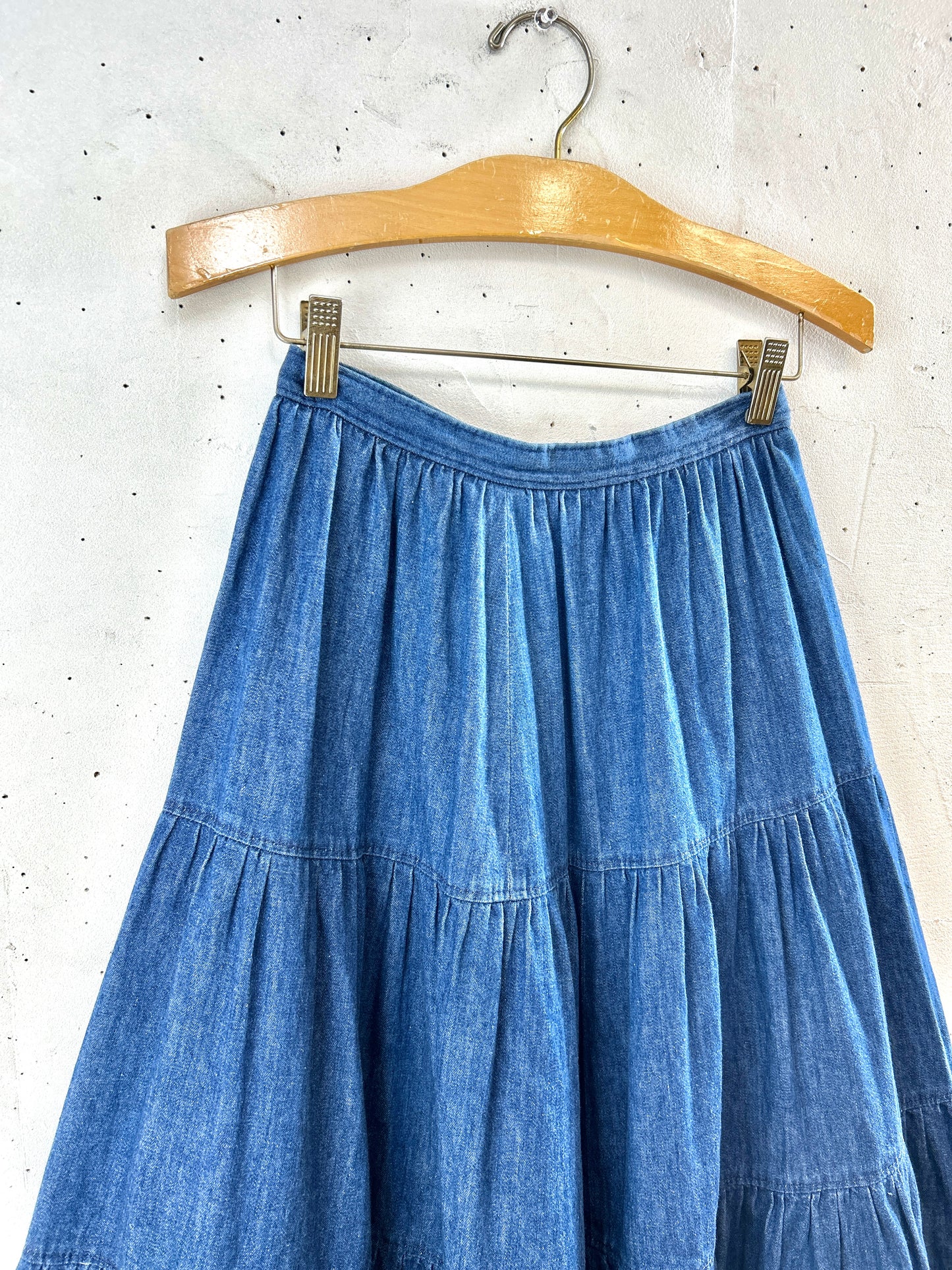Vintage Denim Skirt [H30956]