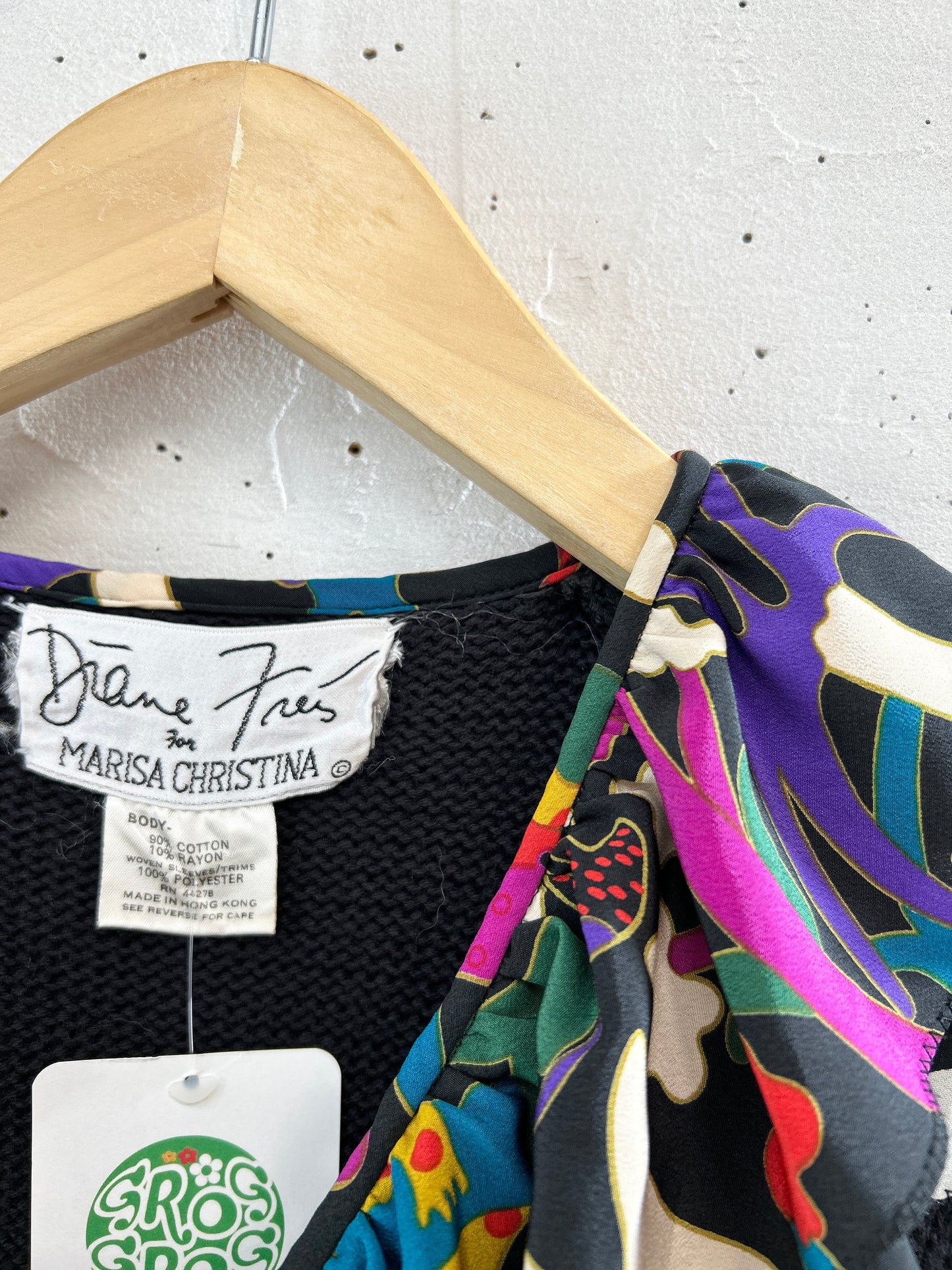 ’80s Vintage Tops 〜Diane Freis〜 [F32854]