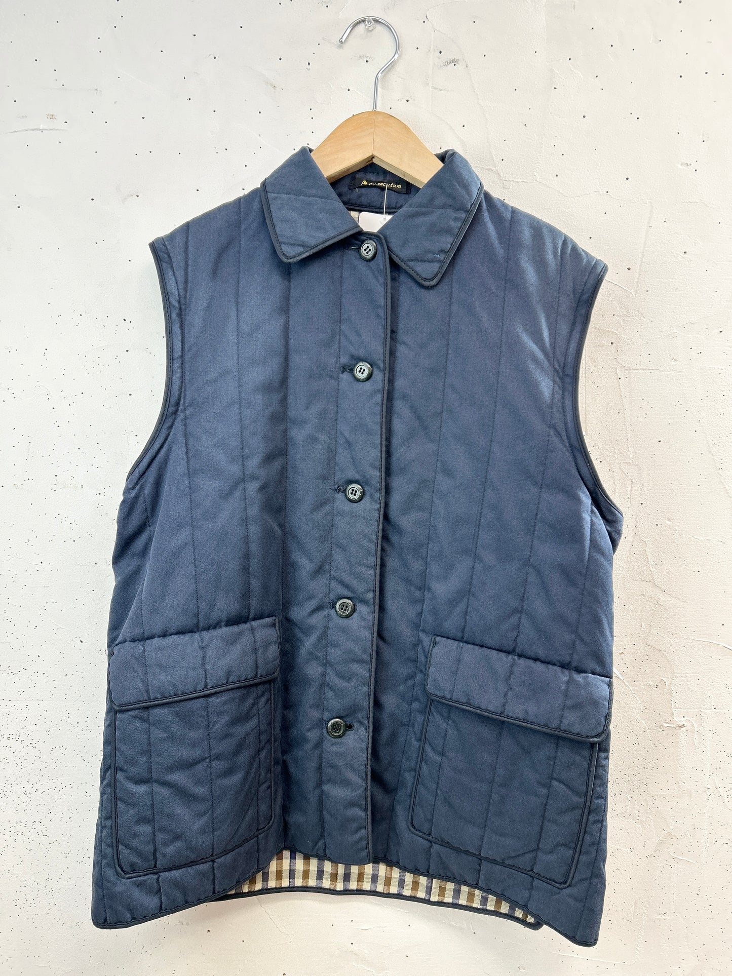 Vintage Quilting Jacket 〜Aquascutum〜 [B31511]