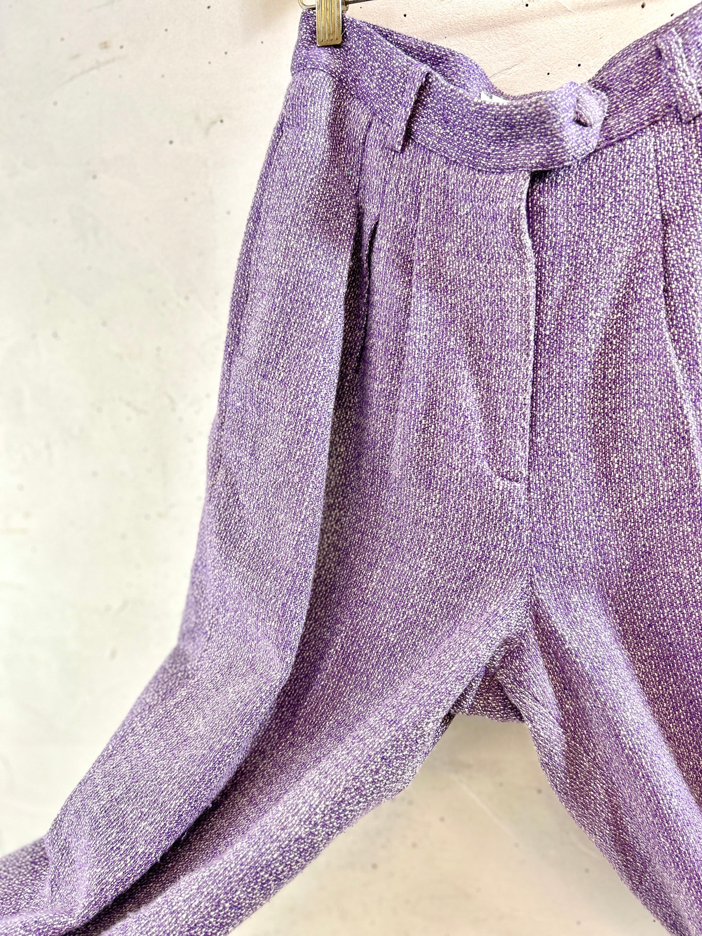 Vintage Tuck Pants 〜TOGETHER〜 [K30915]