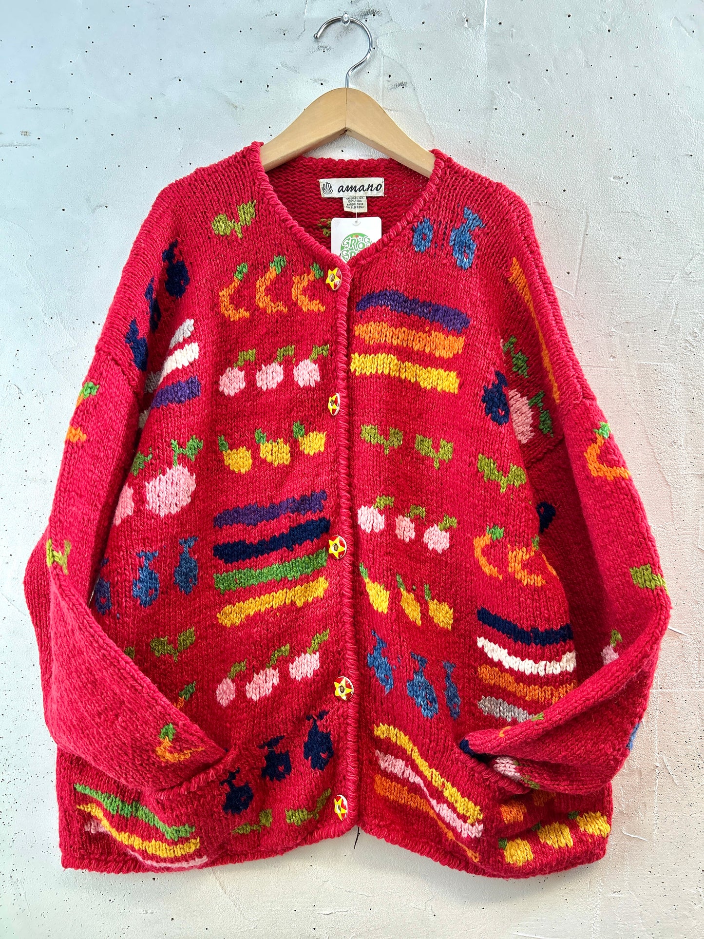 Vintage Knit Cardigan 〜amano〜 [K30910]