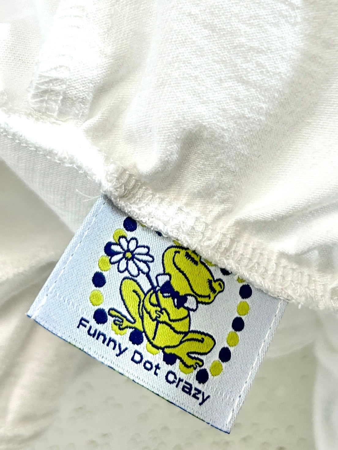 Vintage T Shirt 〜Funny dot CRAZY〜 [E32365]