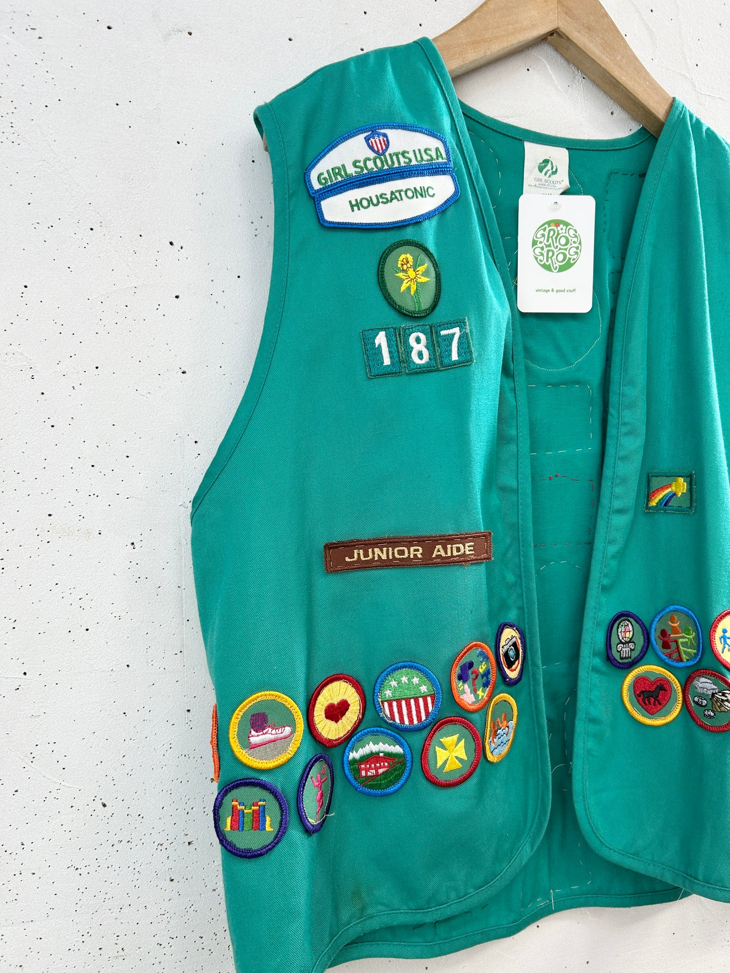 Vintage Vest Girl Scouts [G33160]